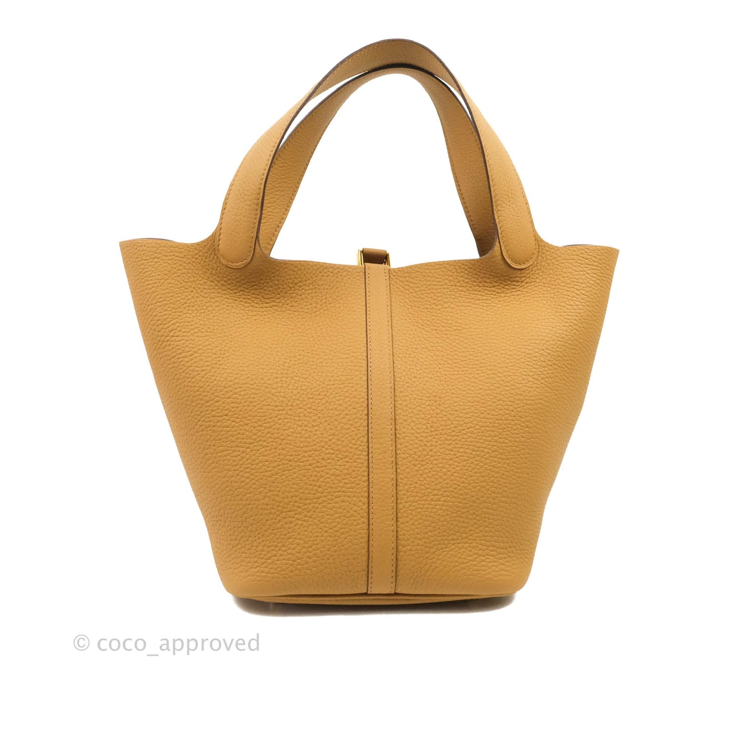 Hermès Picotin 22 Clemence Biscuit 48 Gold Hardware