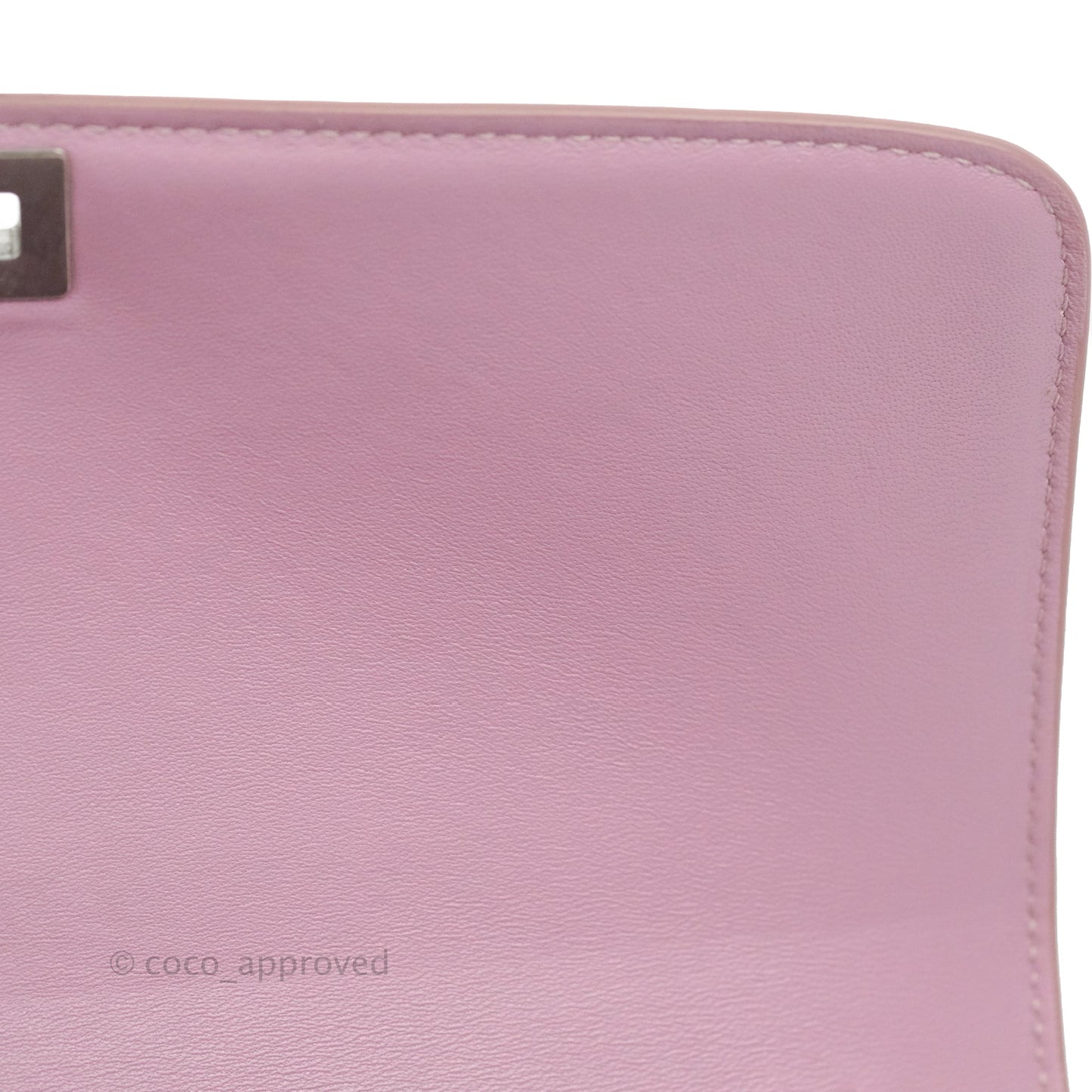 Celine Medium Classic Box Flap Lilac Pink Liege Calfskin