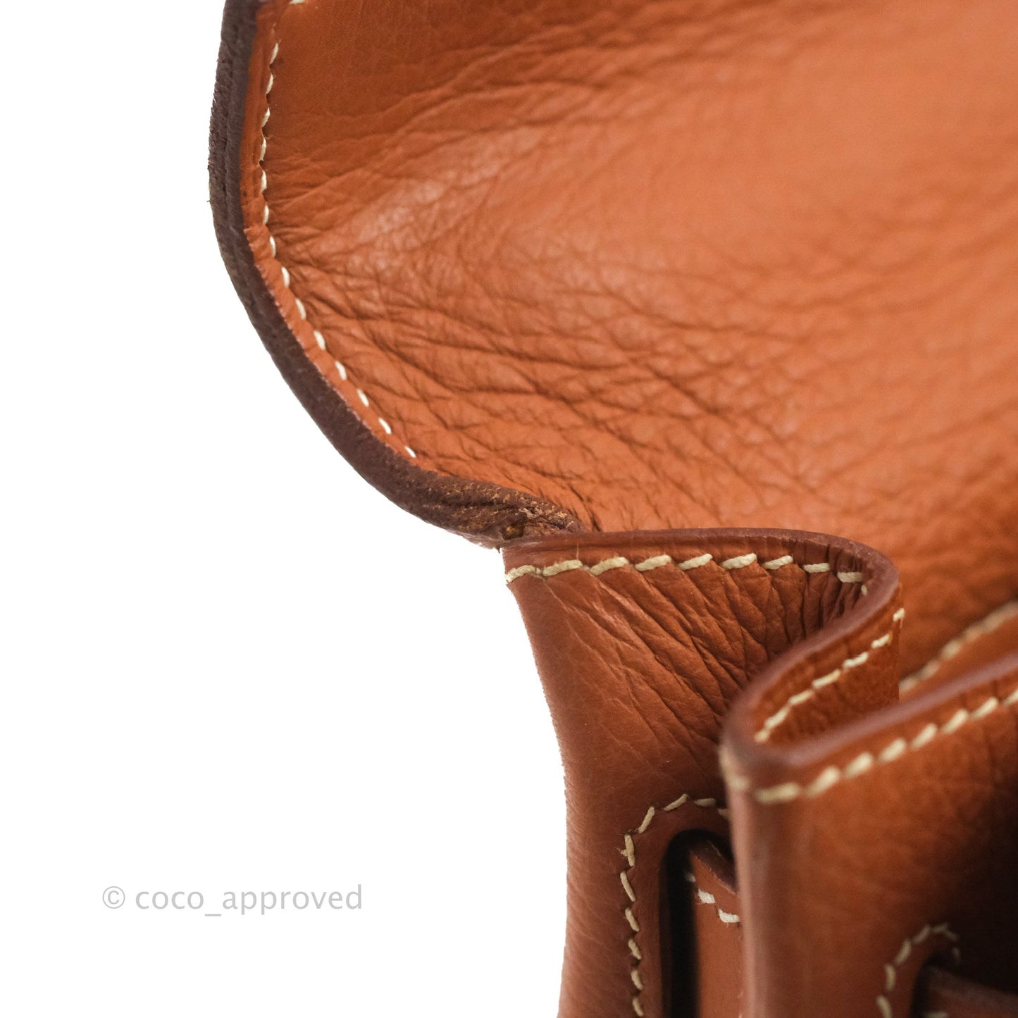 Hermès Kelly 32 Retourne Gold Clemence Gold Hardware