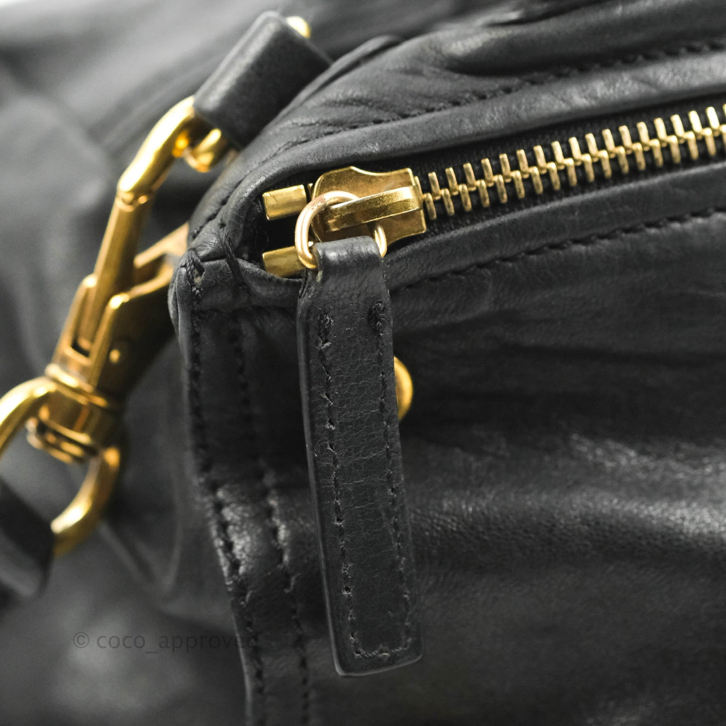 Givenchy Pandora Medium Black Leather Shoulder Bag