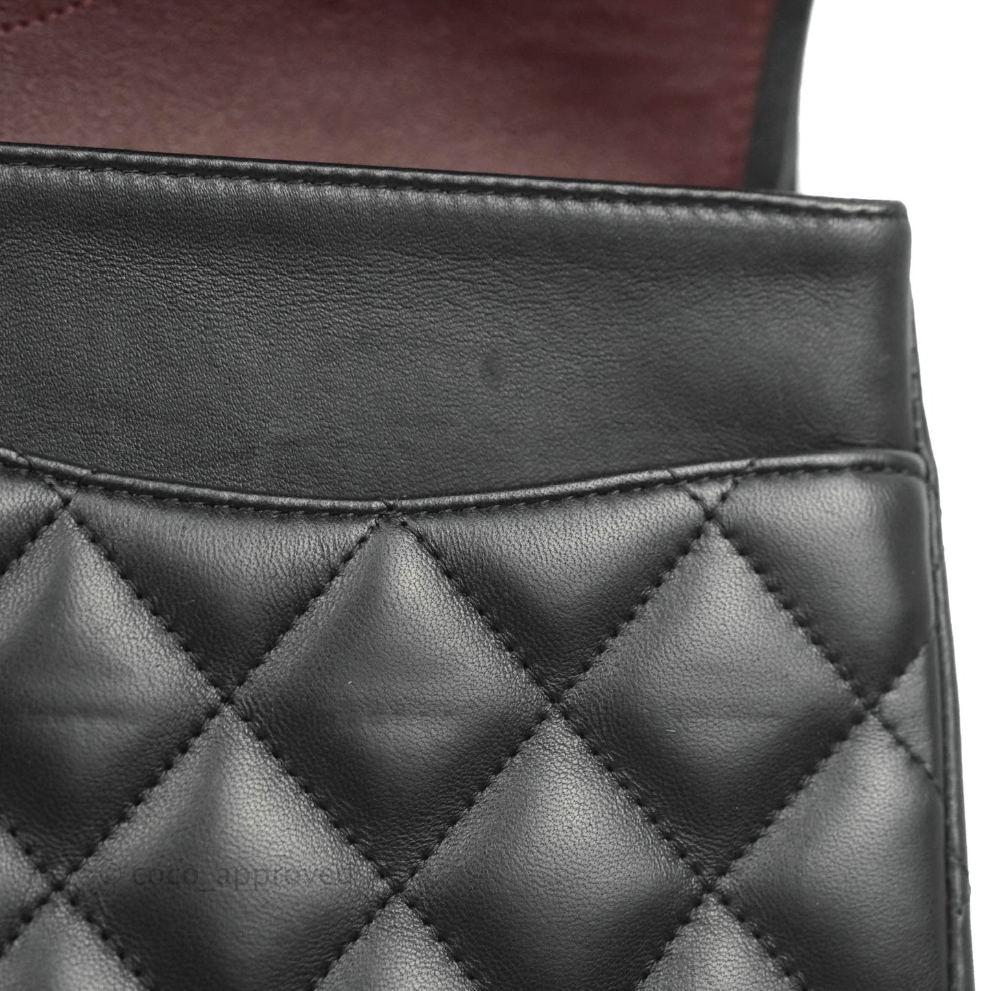 Chanel Jumbo Double Flap Black Lambskin Silver Hardware⁣⁣