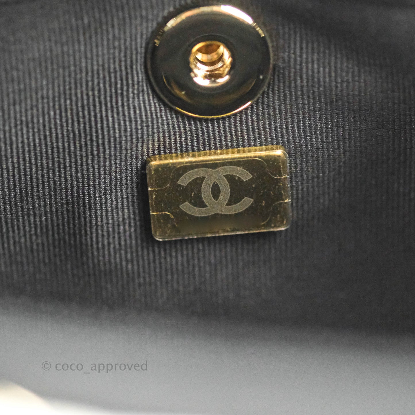 Chanel Quilted Small Duma Drawstring Backpack Black Calfskin 22C