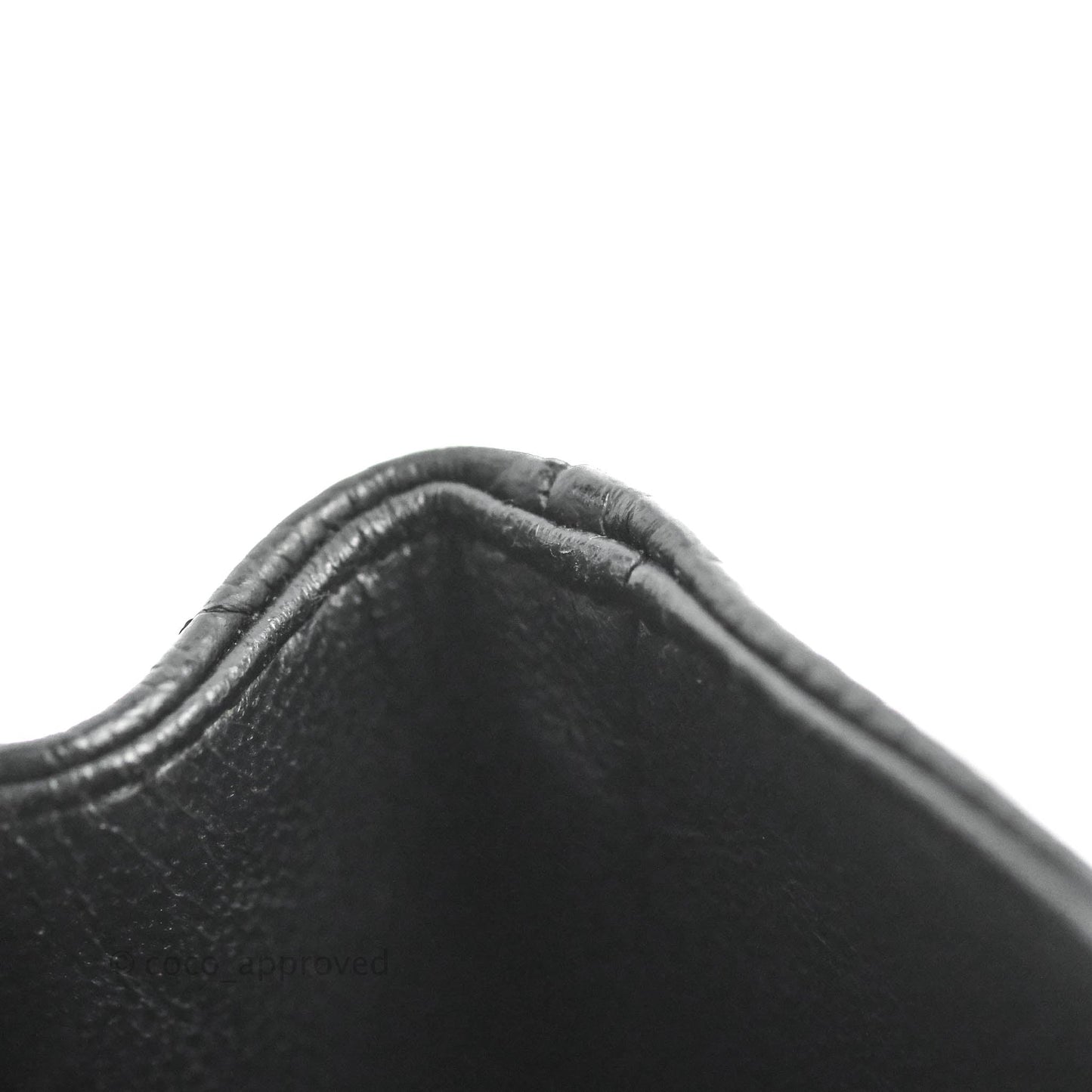 Chanel Small Classic Quilted Flap Black Caviar 24K Gold Hardware