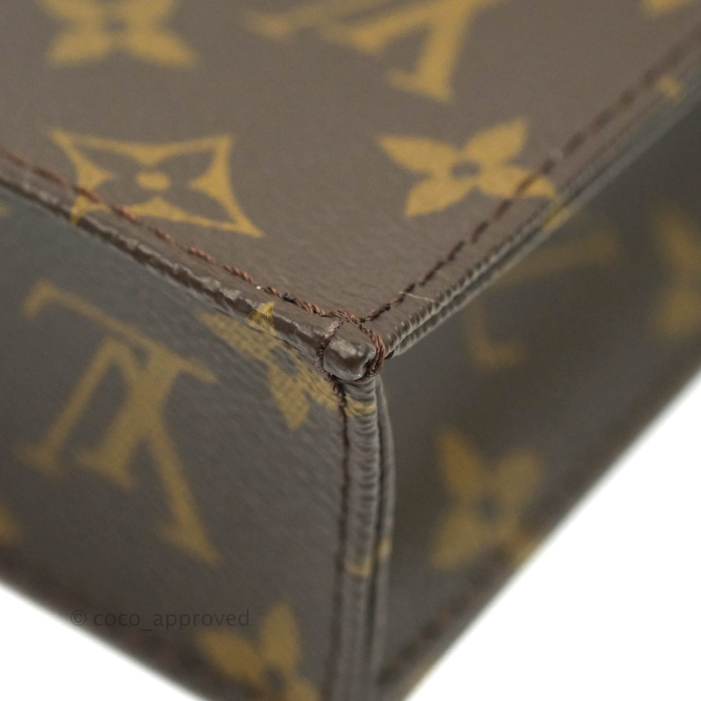 Louis Vuitton Monogram Canvas Petit Sac Plat bag