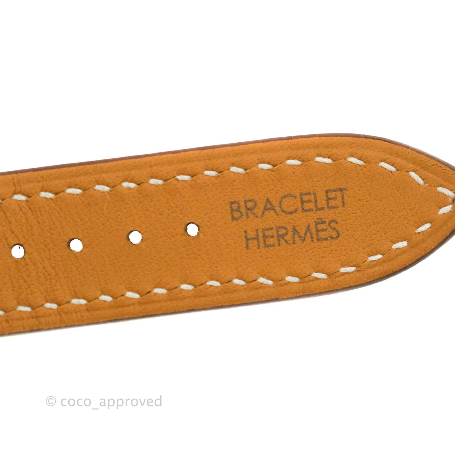 Hermès Heure H PM Watch Gold Epsom Gold Hardware