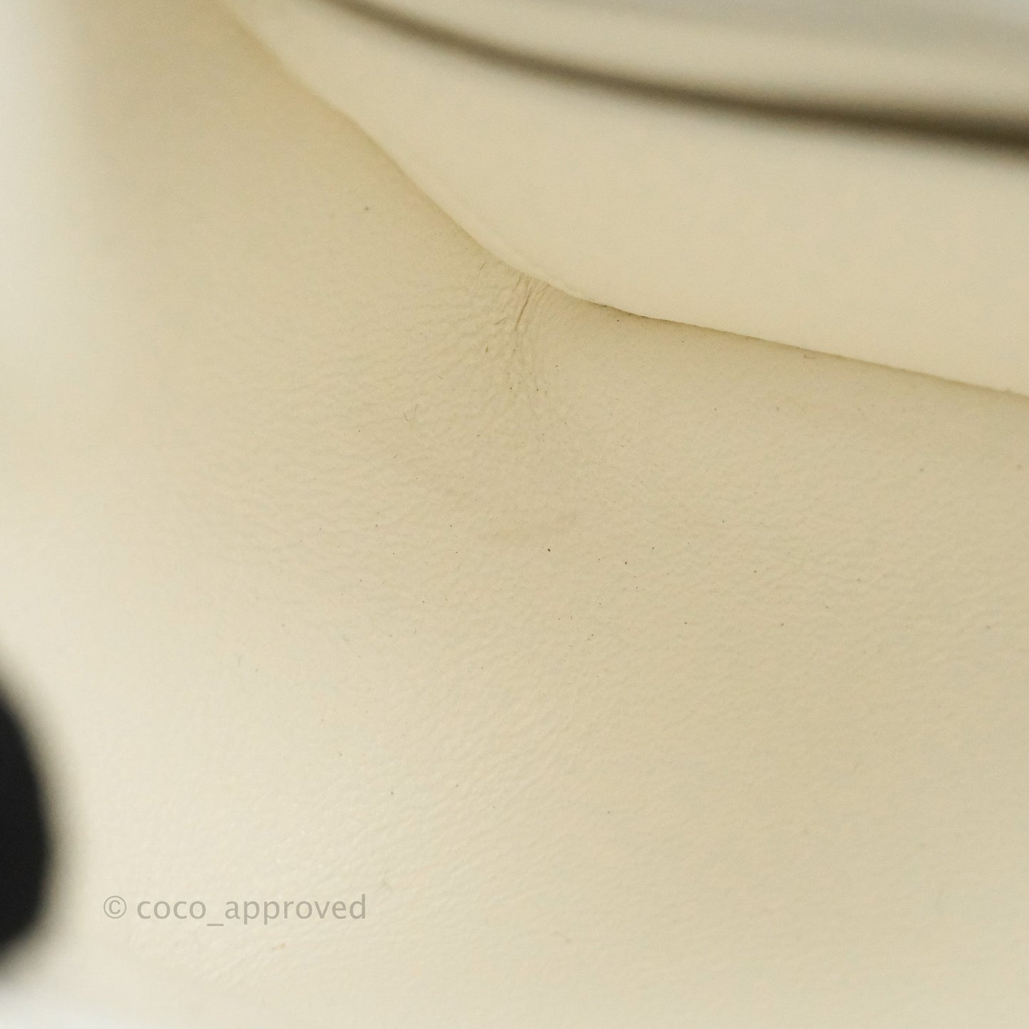 Chanel Mini Reissue 224 White Aged Calfskin Aged Gold Hardware
