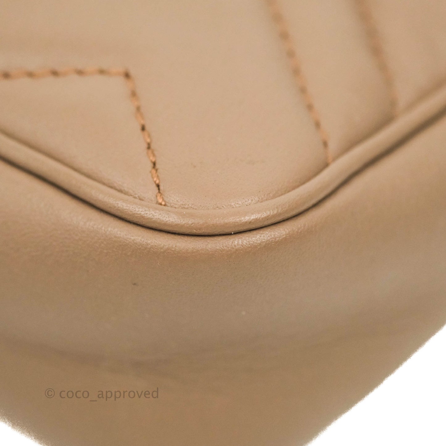Gucci GG Marmont Matelassé Leather Super Mini Bag Dusty Pink