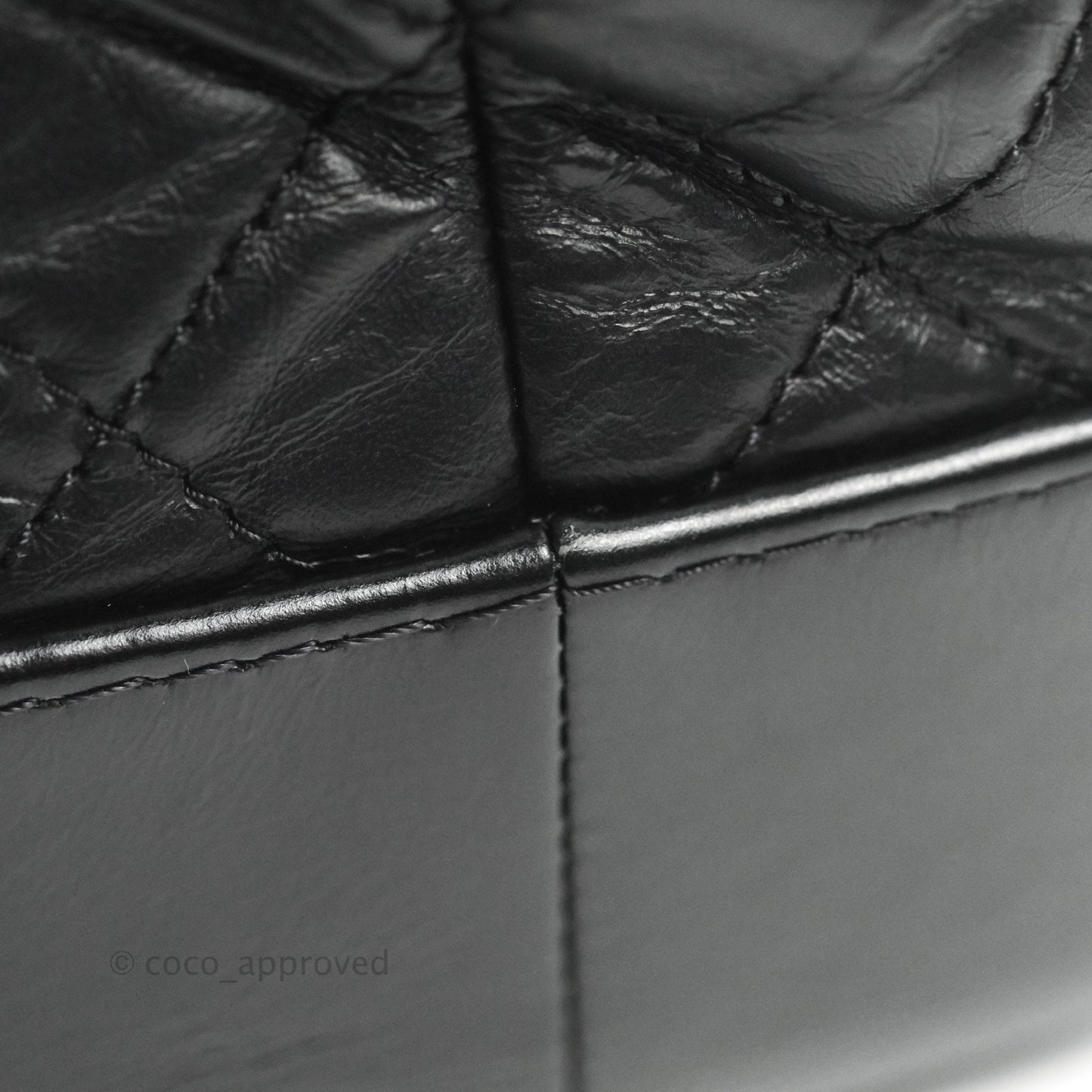 Chanel Medium Gabrielle Backpack Black Aged Calfskin