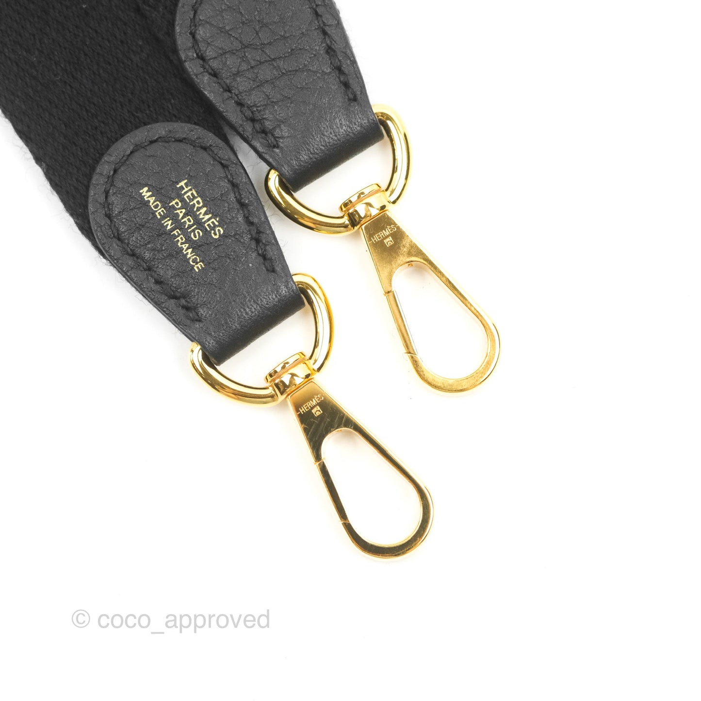 Hermès Mini Evelyne 16 Black Clemence Gold Hardware