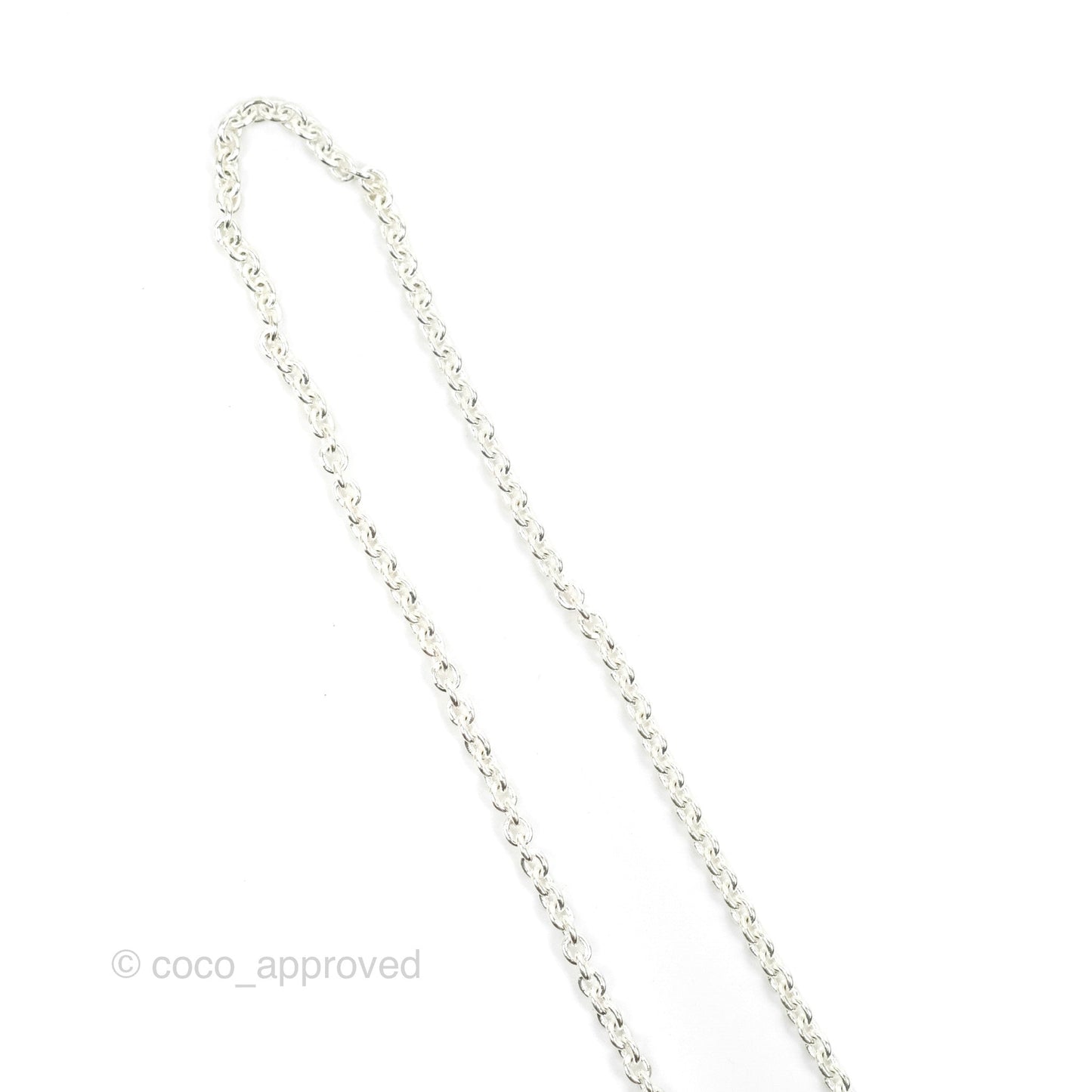 Hermes Chaine d'ancre Pendant Necklace Silver 925