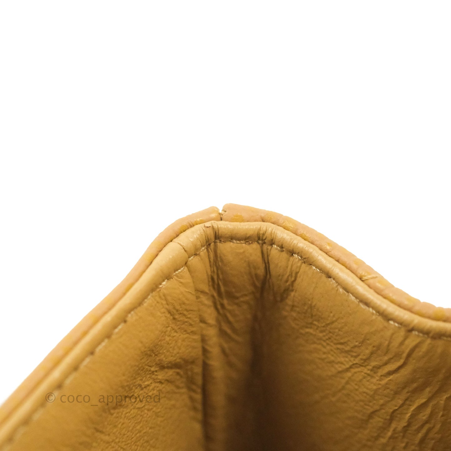 Chanel S/M Small Classic Quilted Flap Dark Beige Caviar 24K Gold Hardware