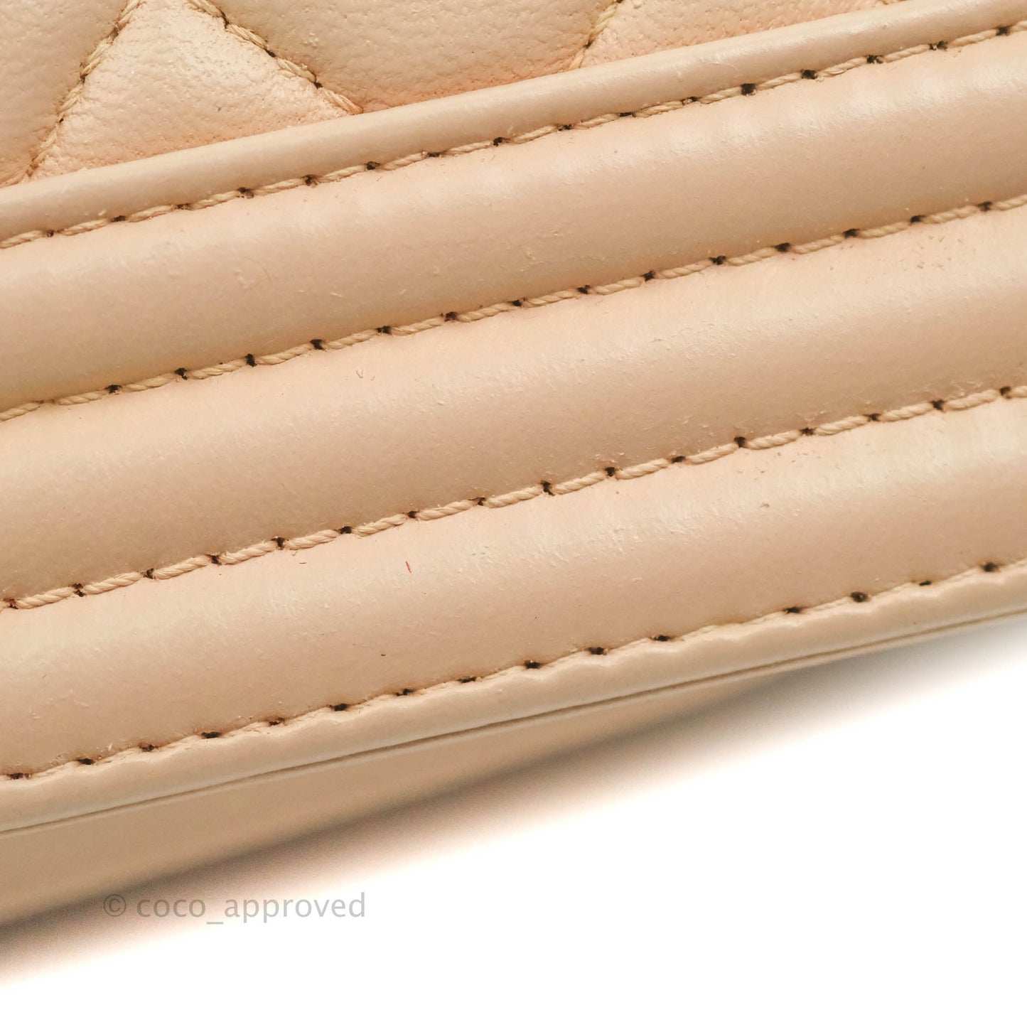 Chanel Boy Small Light Beige Pink Calfskin Ruthenium Hardware