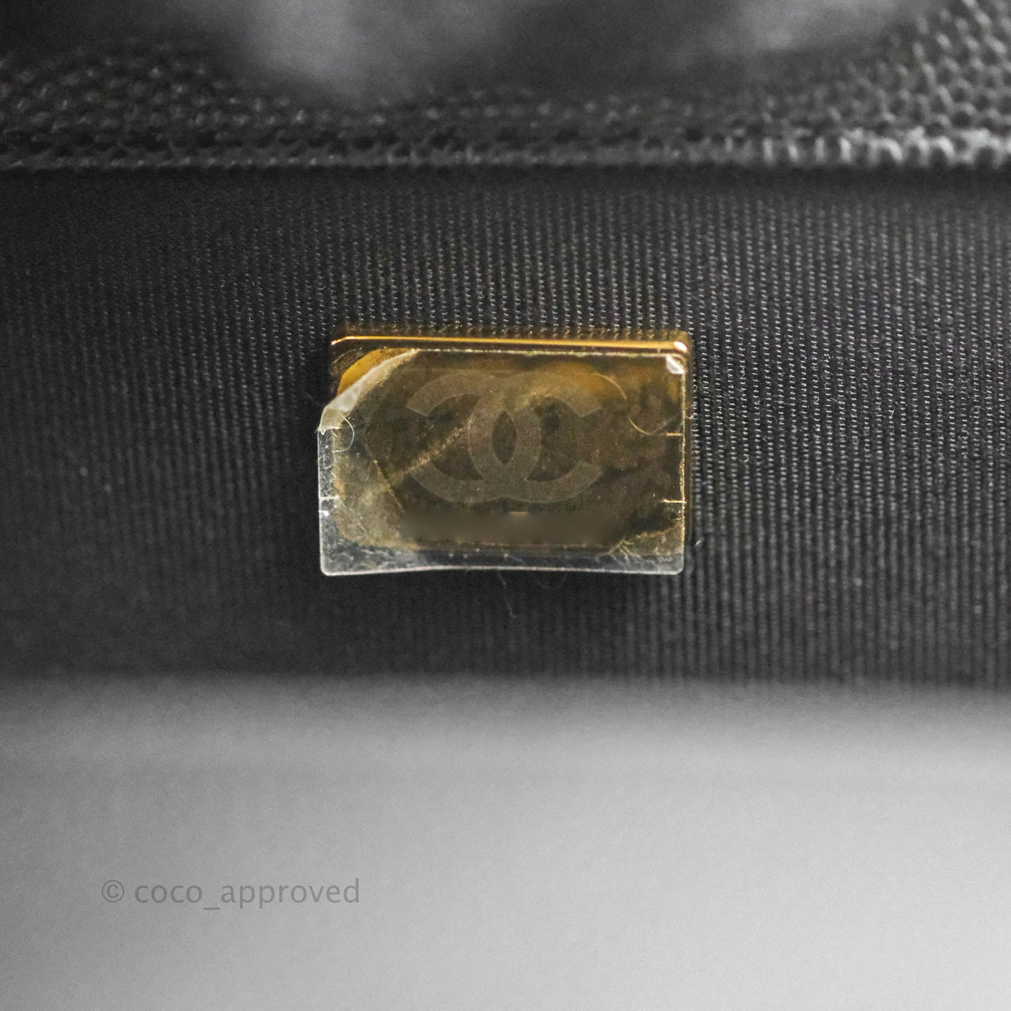 Chanel Quilted Medium Boy Black Caviar Aged Gold Hardware