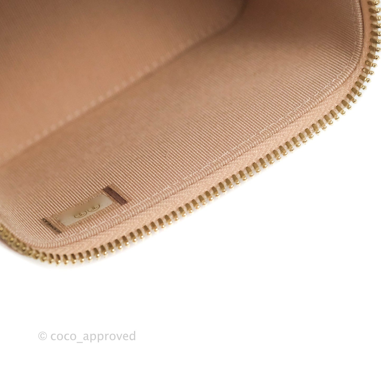 Chanel Mini Vanity With Chain Rose Clair Pink Caviar Gold Hardware