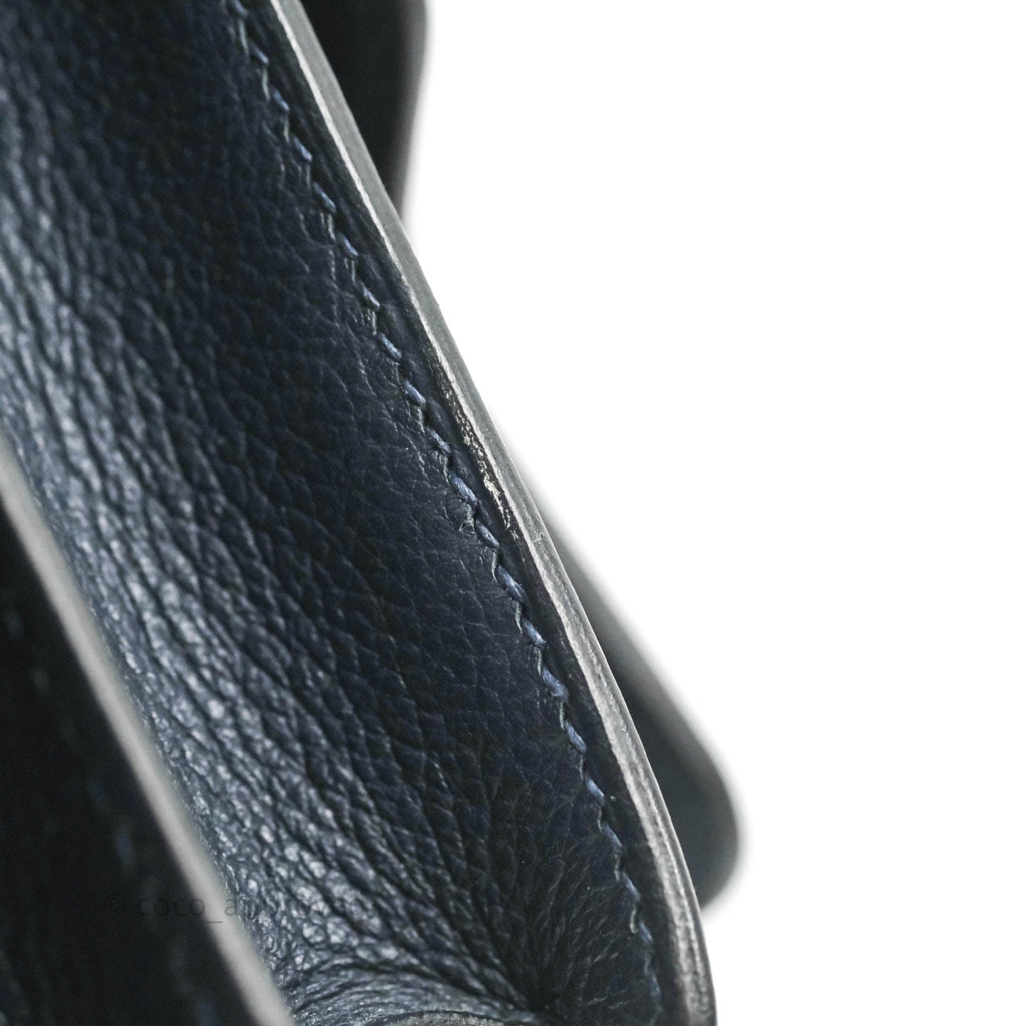 Hermès Roulis Mini 18 Bleu Nuit Evercolor Palladium Hardware