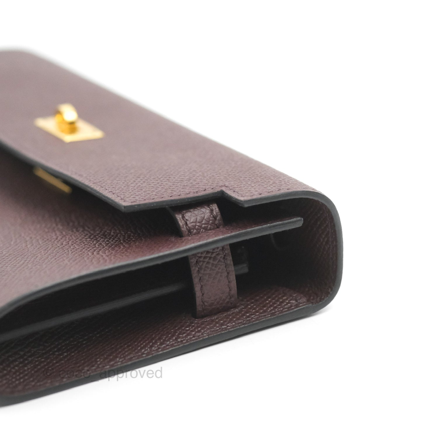 Hermès Kelly To Go Wallet Rouge Sellier Epsom Gold Hardware