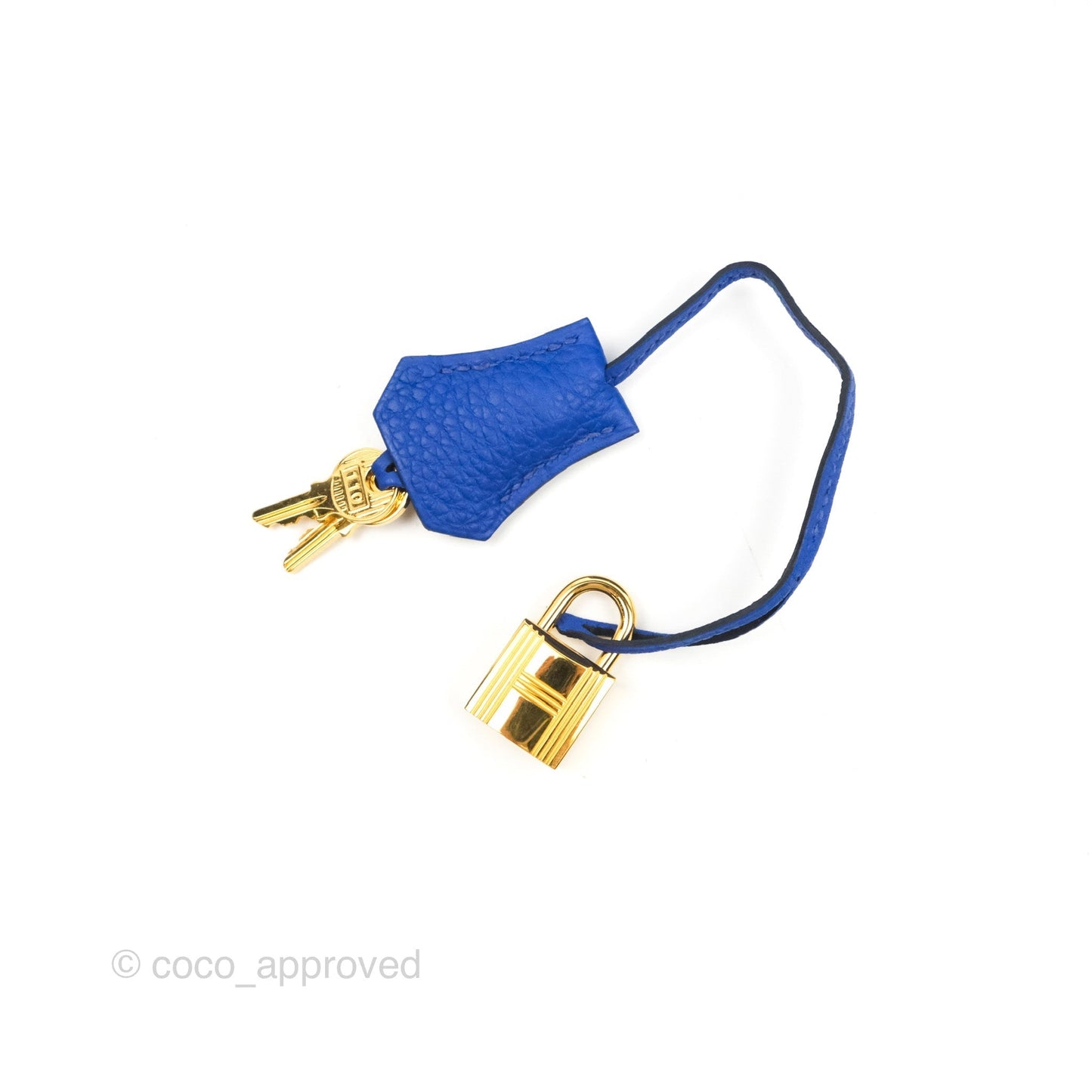 Hermès Kelly Retourne 28 Bleu Royal Togo Gold Hardware