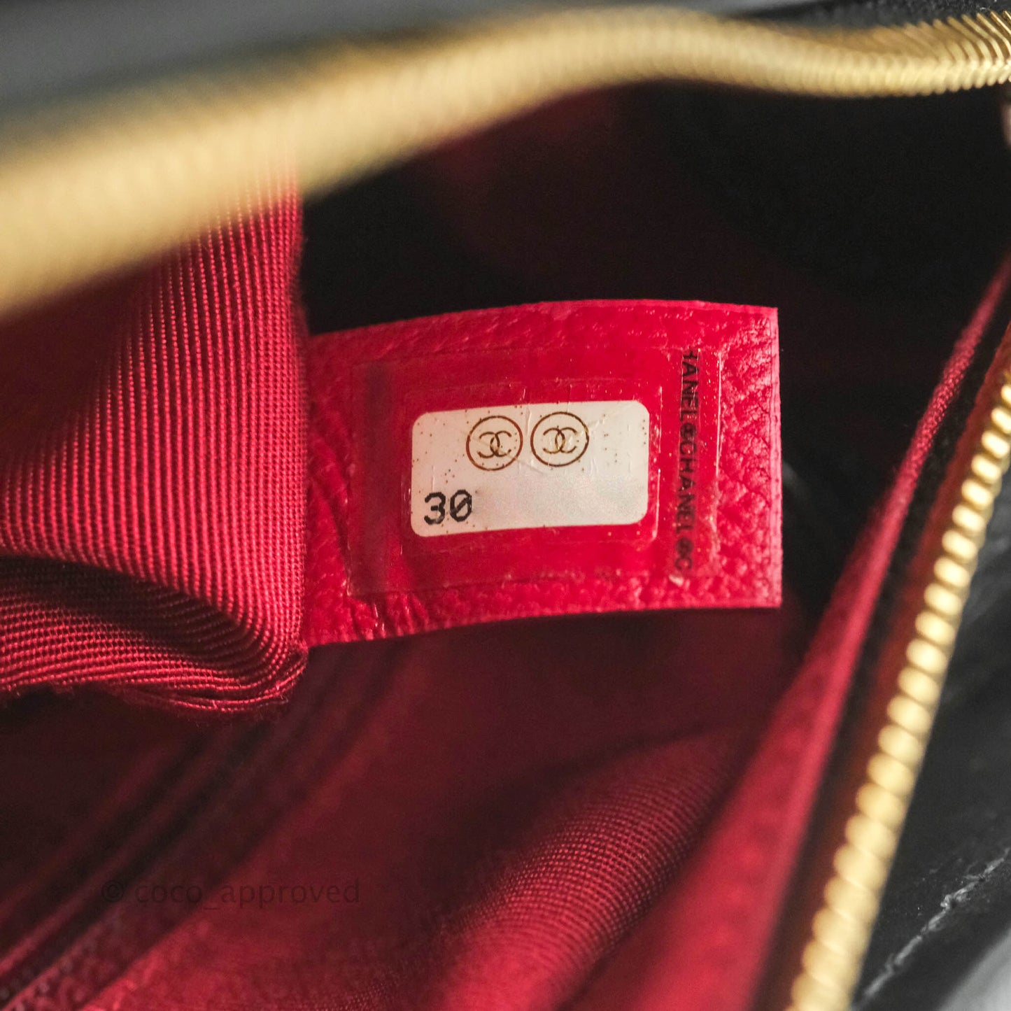 Chanel Gabrielle Hobo with Logo Handle Quilted Aged Calfskin Small