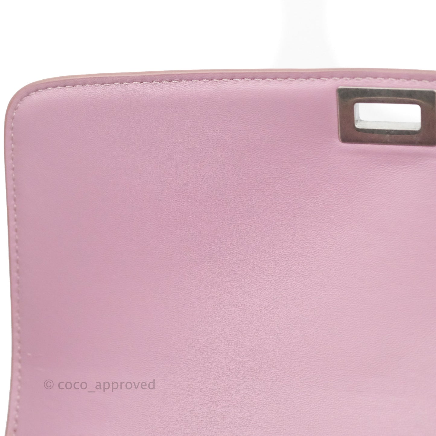 Celine Medium Classic Box Flap Lilac Pink Liege Calfskin