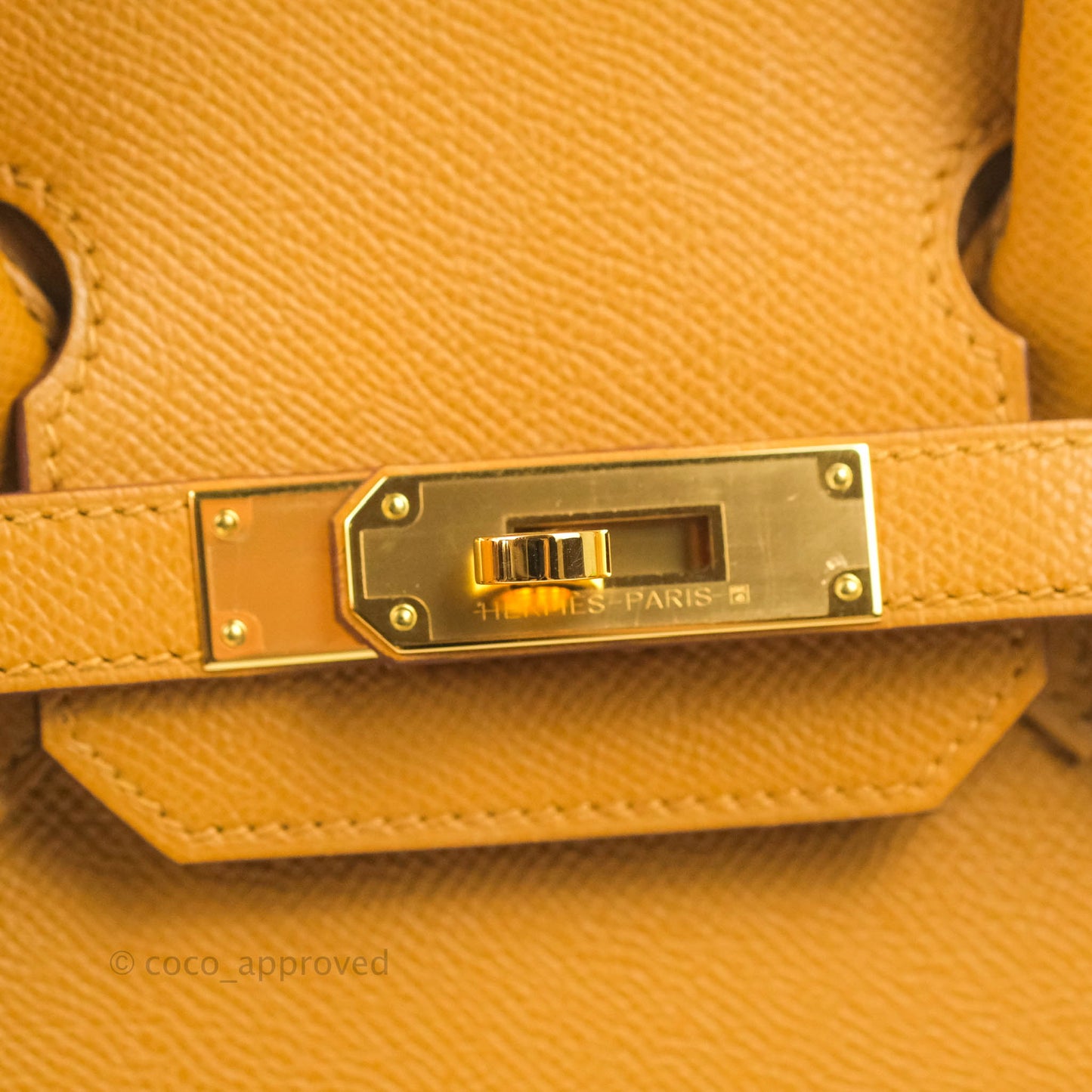Hermès Birkin 30 Biscuit 48 Epsom Gold Hardware