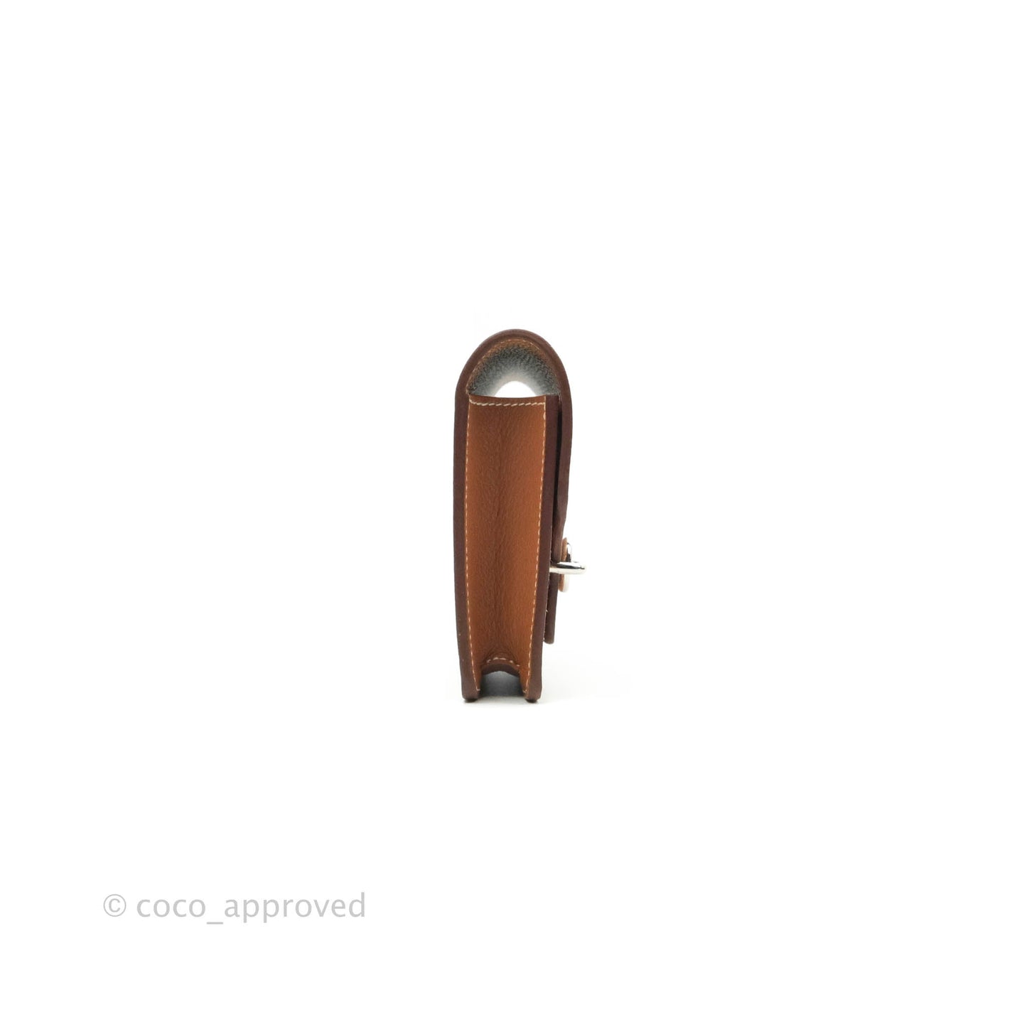 Hermès Roulis Slim Wallet Gold Palladium Hardware