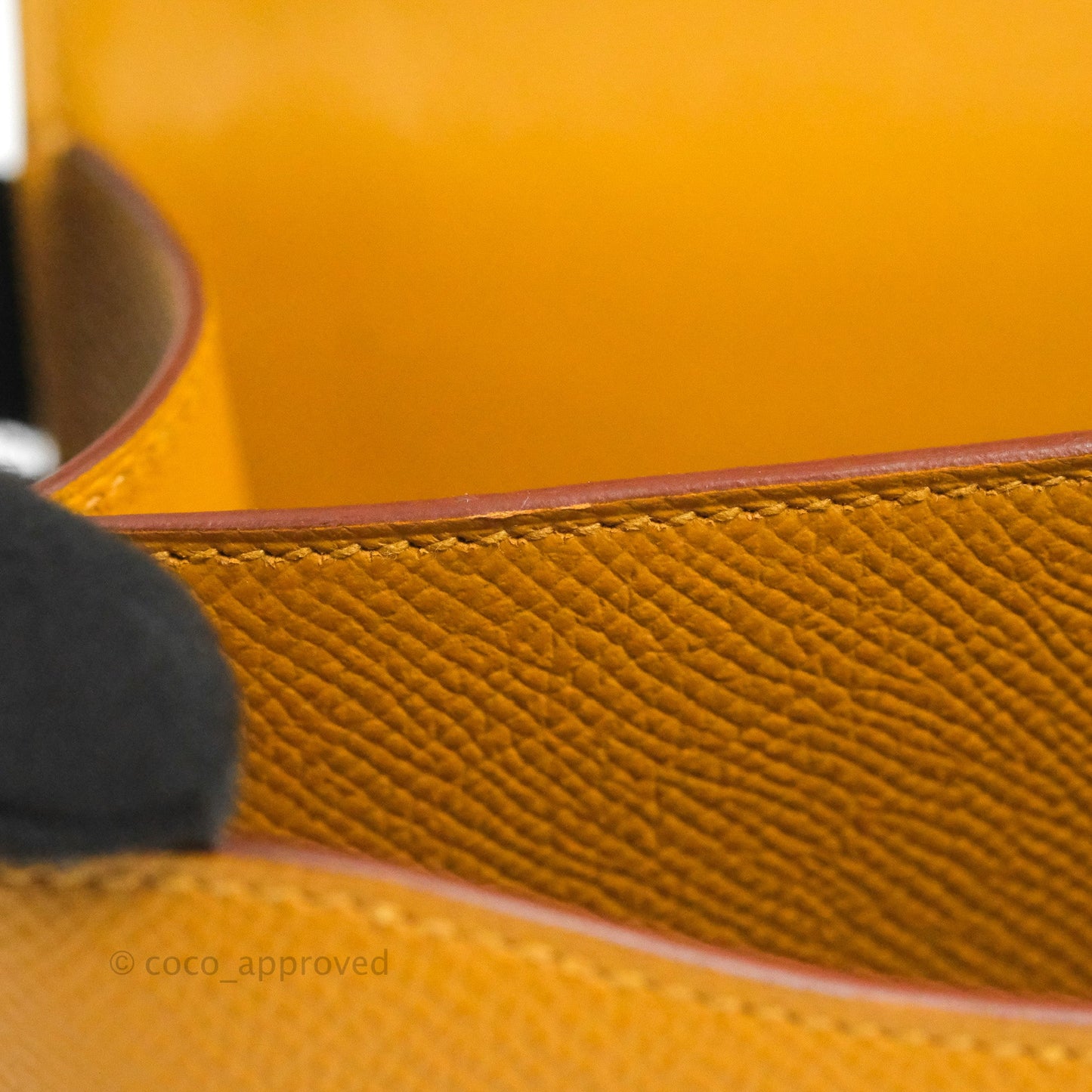 Hermès Constance Mini 18cm Sesame Epsom Gold Hardware