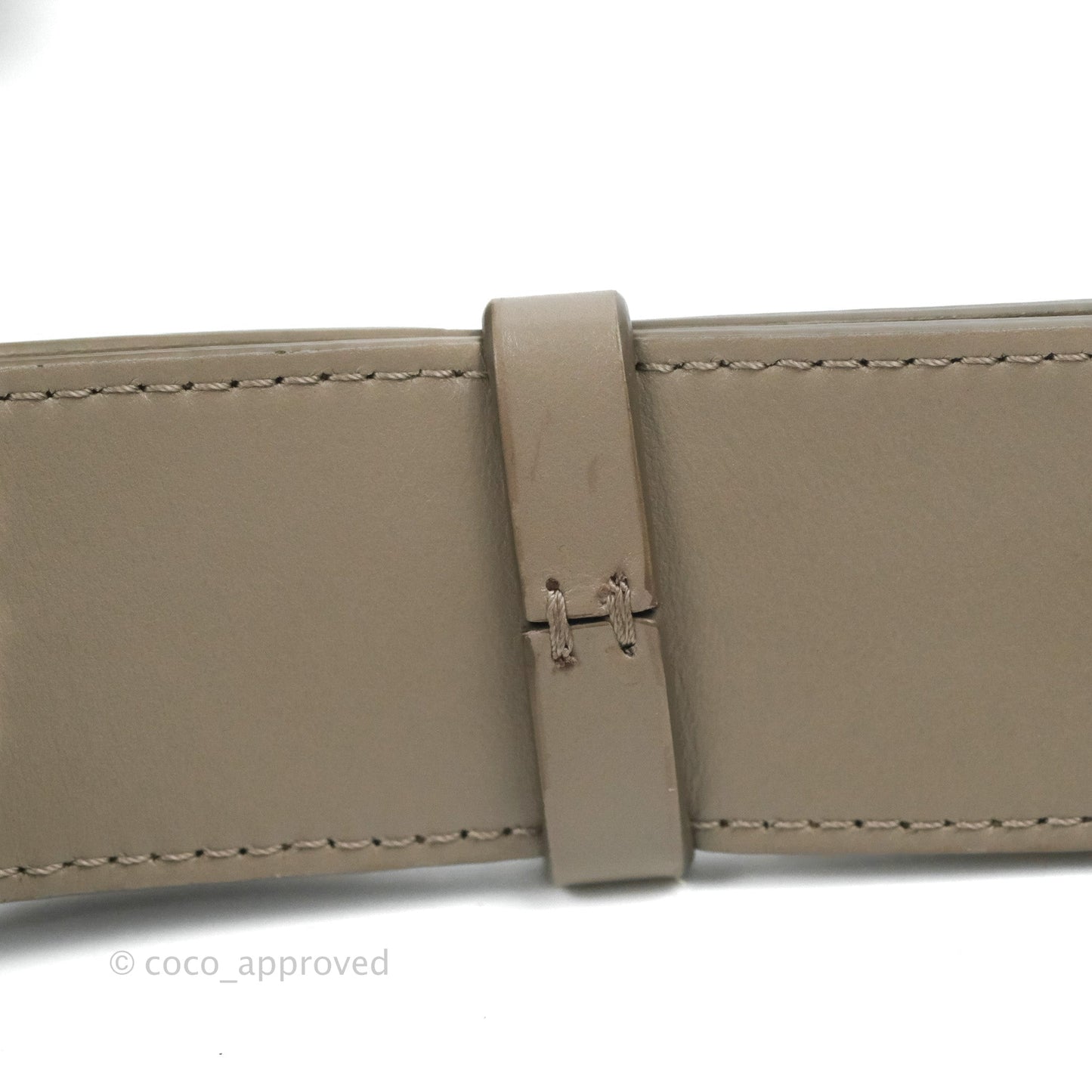 Chloé Small Tess Bag Motty Grey Grained Calfskin