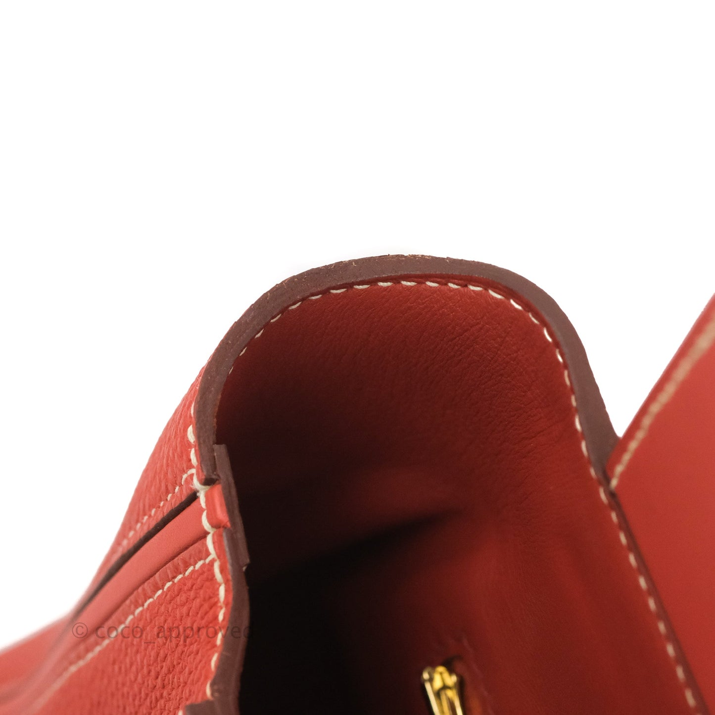 Hermès 24/24 29 Sanguine Togo Gold Hardware