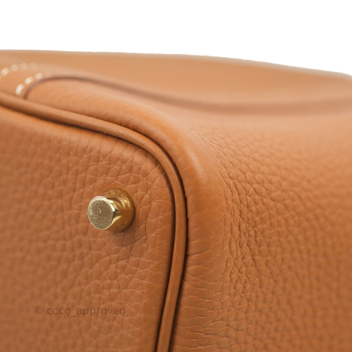 Hermès Picotin Lock 18 PM Gold Clemence Gold Hardware