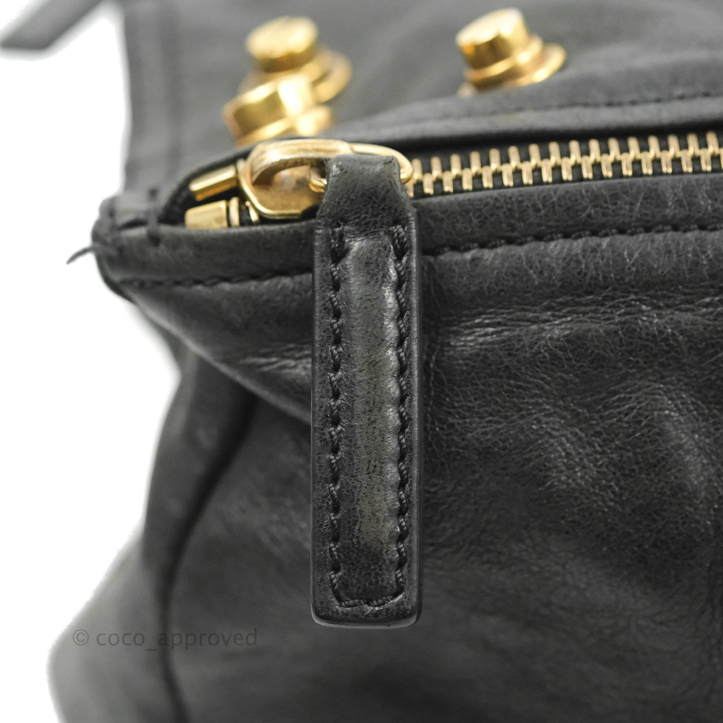 Givenchy Pandora Medium Black Leather Shoulder Bag