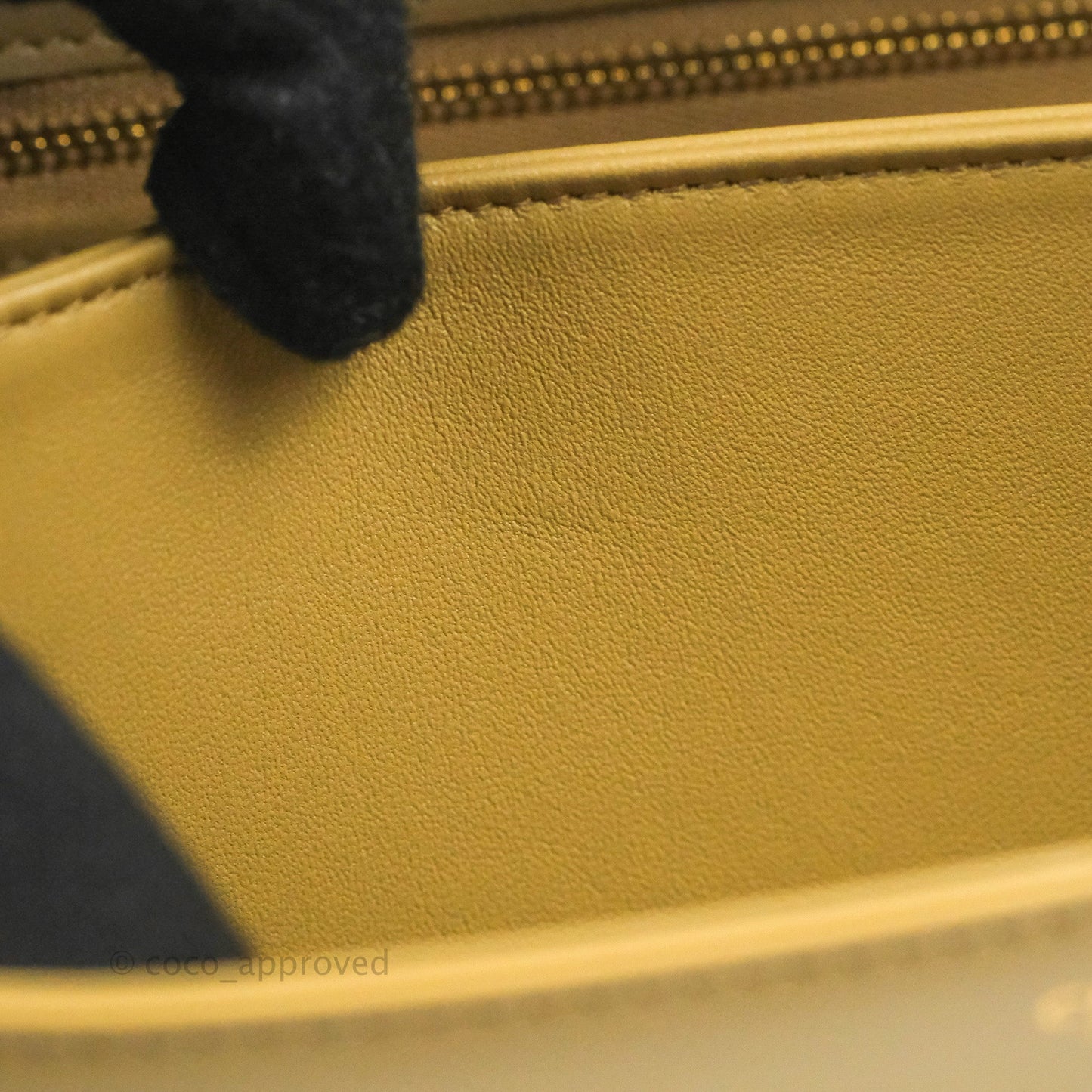 Celine Medium Triomphe Bag Olive Shiny Calfskin
