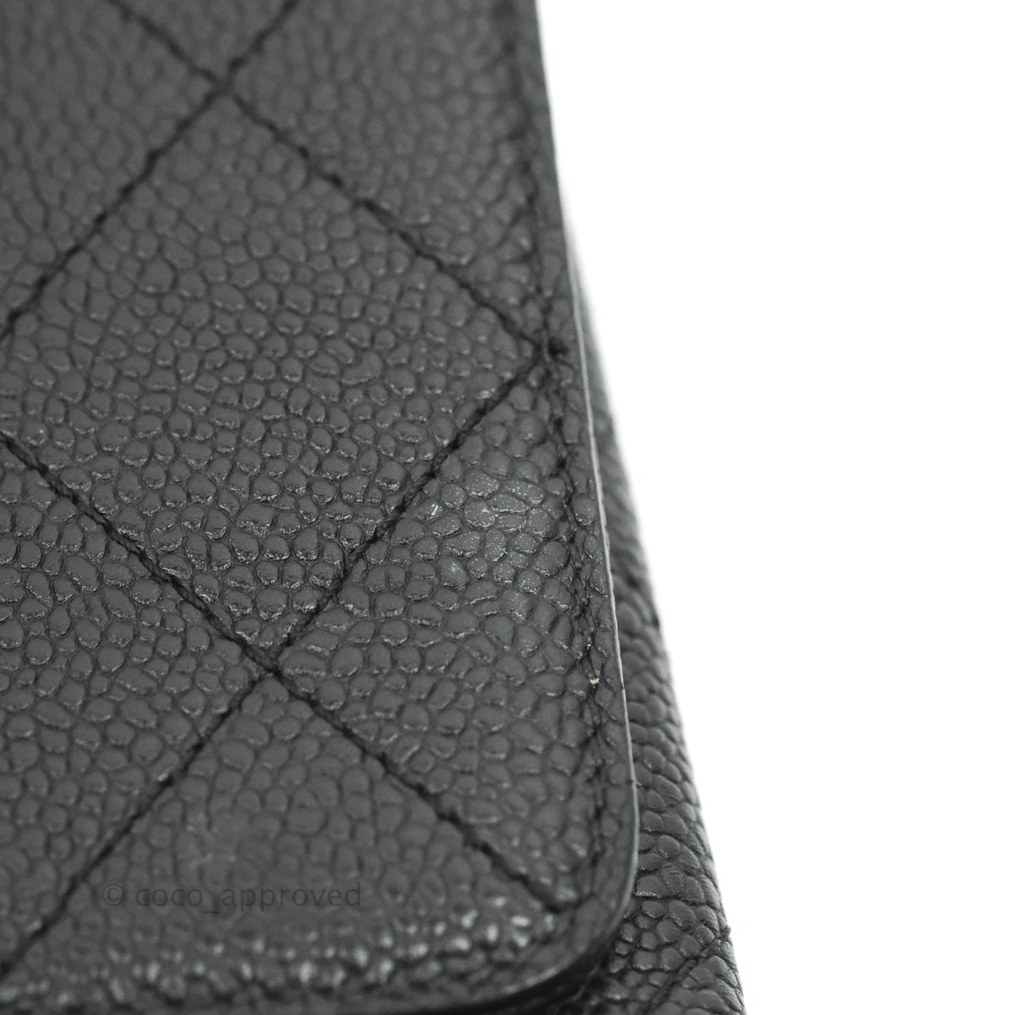 Chanel Chic Affinity Small Grained Calfskin Black Aged Gold Hardware