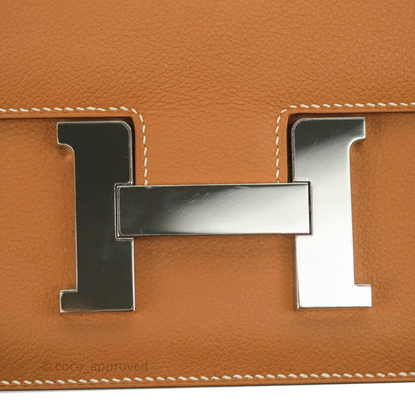Hermès Constance 24 Gold Evercolor Palladium Hardware