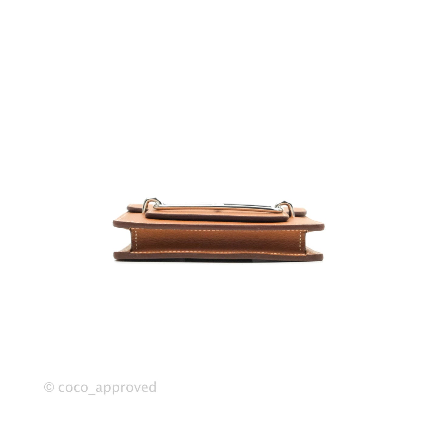 Hermès Roulis Slim Wallet Gold Palladium Hardware