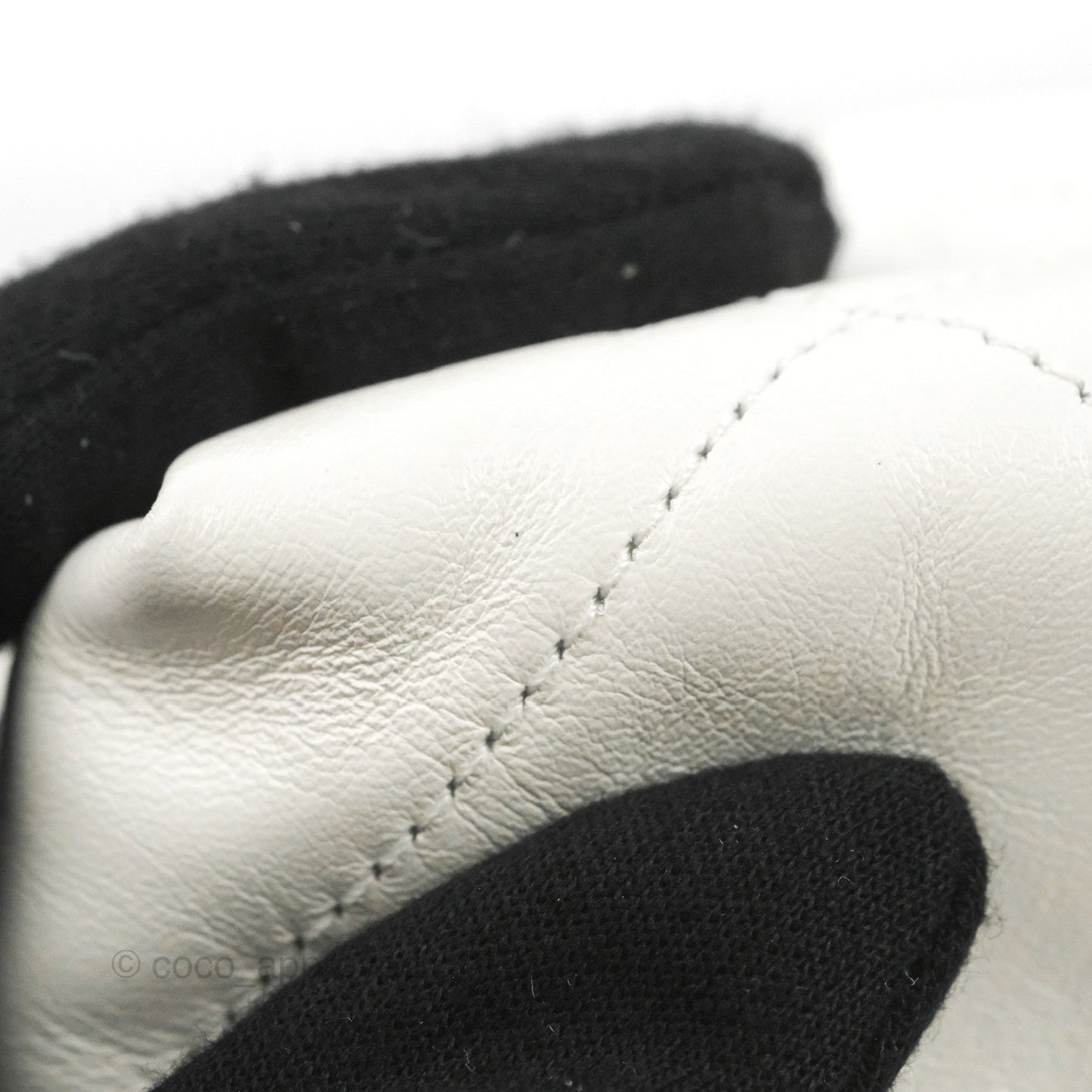Chanel 22 Mini Bag White Crumpled Calfskin