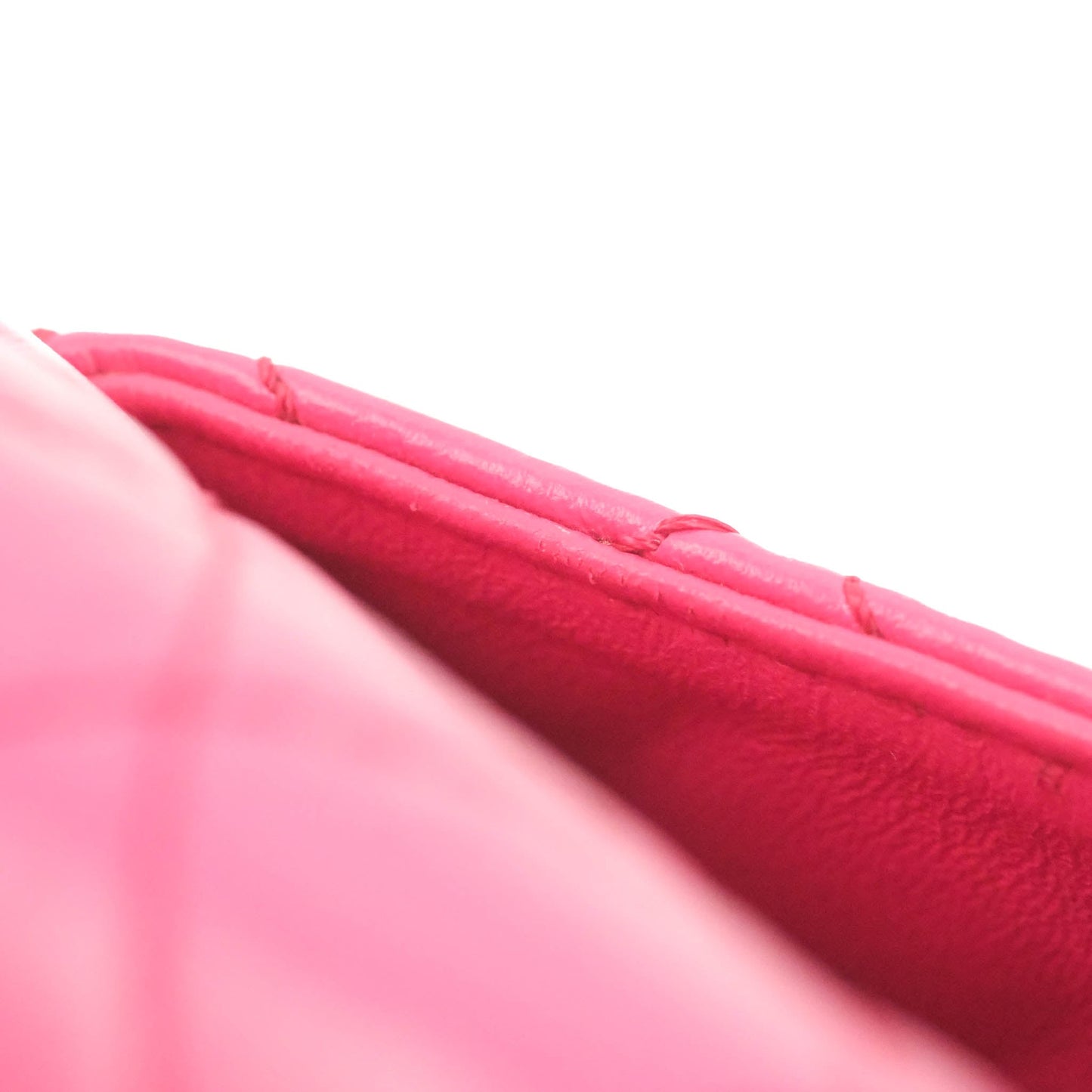 Chanel Mini Reissue 224 Fuschia Pink Aged Calfskin Aged Gold Hardware