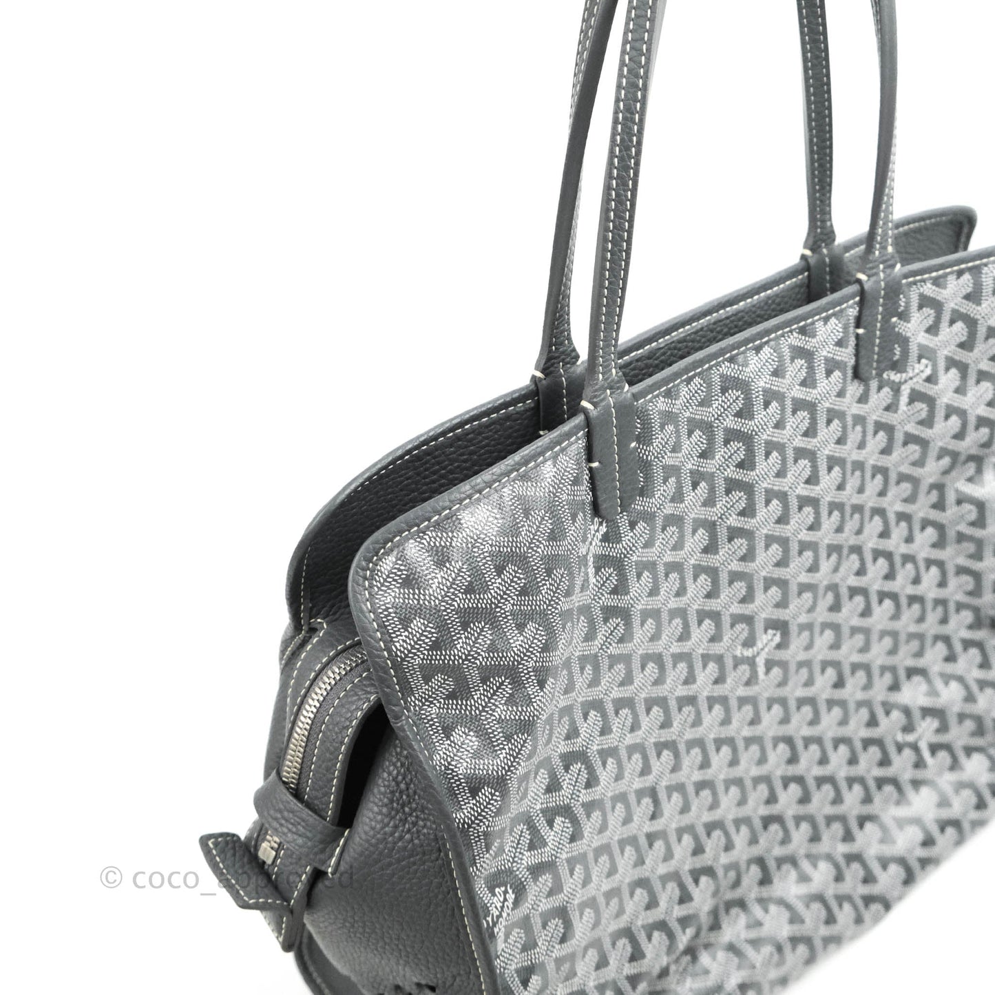 Goyard Goyardine Grey Sac Hardy PM