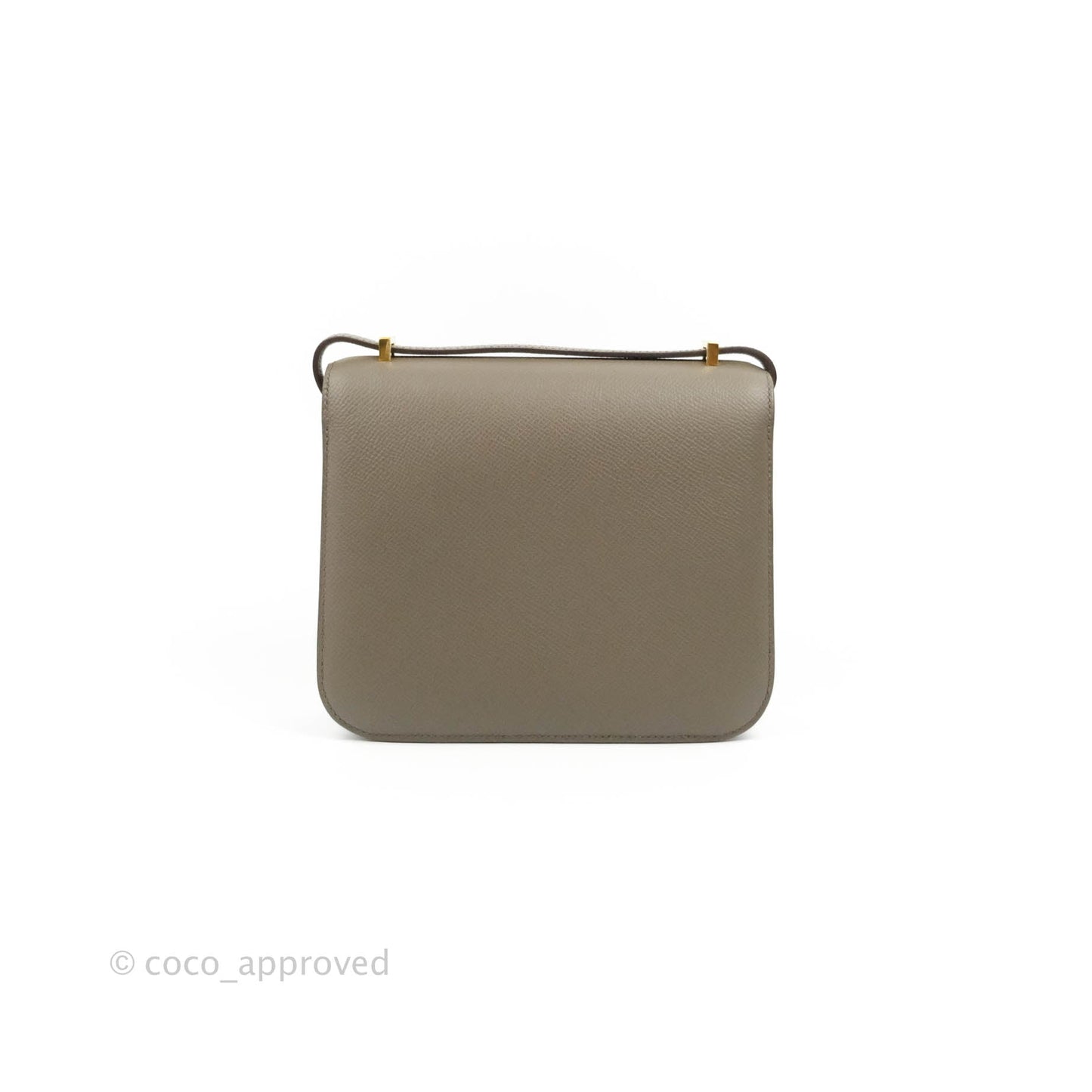 Hermès Constance Mini 18cm Etaine Epsom Gold Hardware