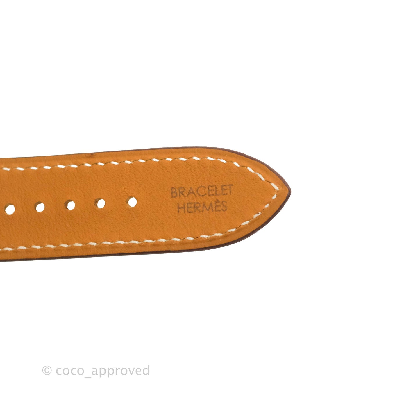 Hermès Heure H PM Watch Gold Epsom Gold Hardware