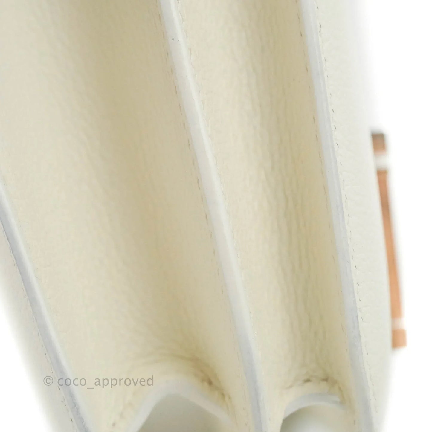 Hermès Constance HSS Mini 18cm White Evercolor Palladium Hardware