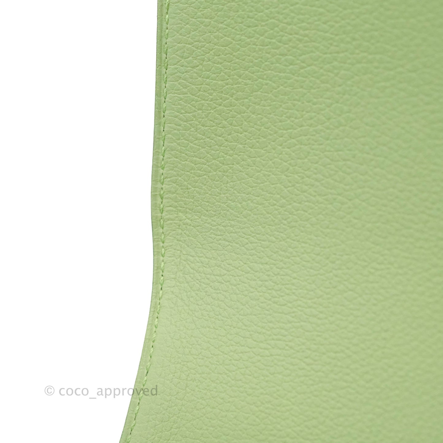 Hermès Roulis Mini 18 Evercolor Vert Criquet Palladium Hardware