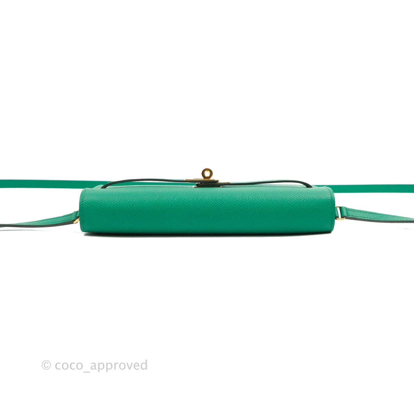 Hermès Kelly To Go Wallet Veau Epsom 06 Vert Jade Gold Hardware