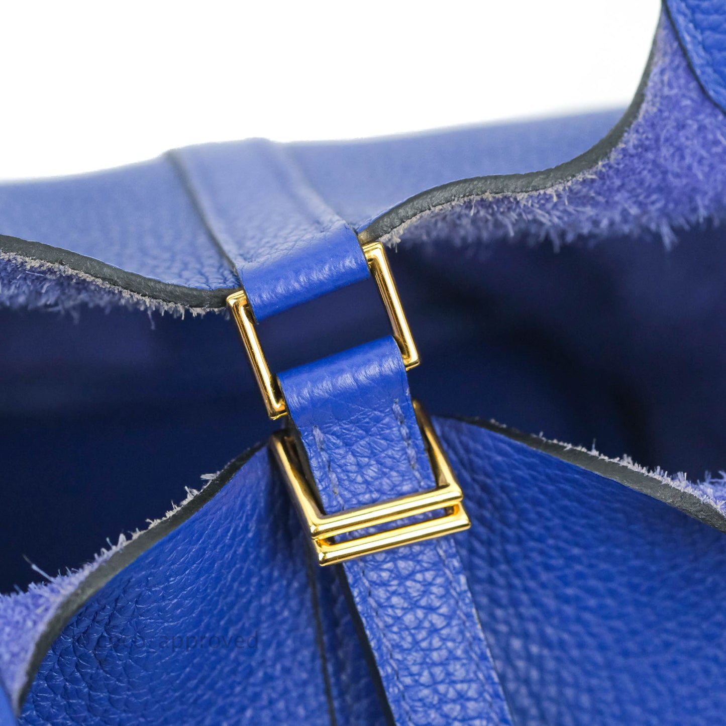 Hermès Picotin Lock 18 PM Bleu Clemence Gold Hardware