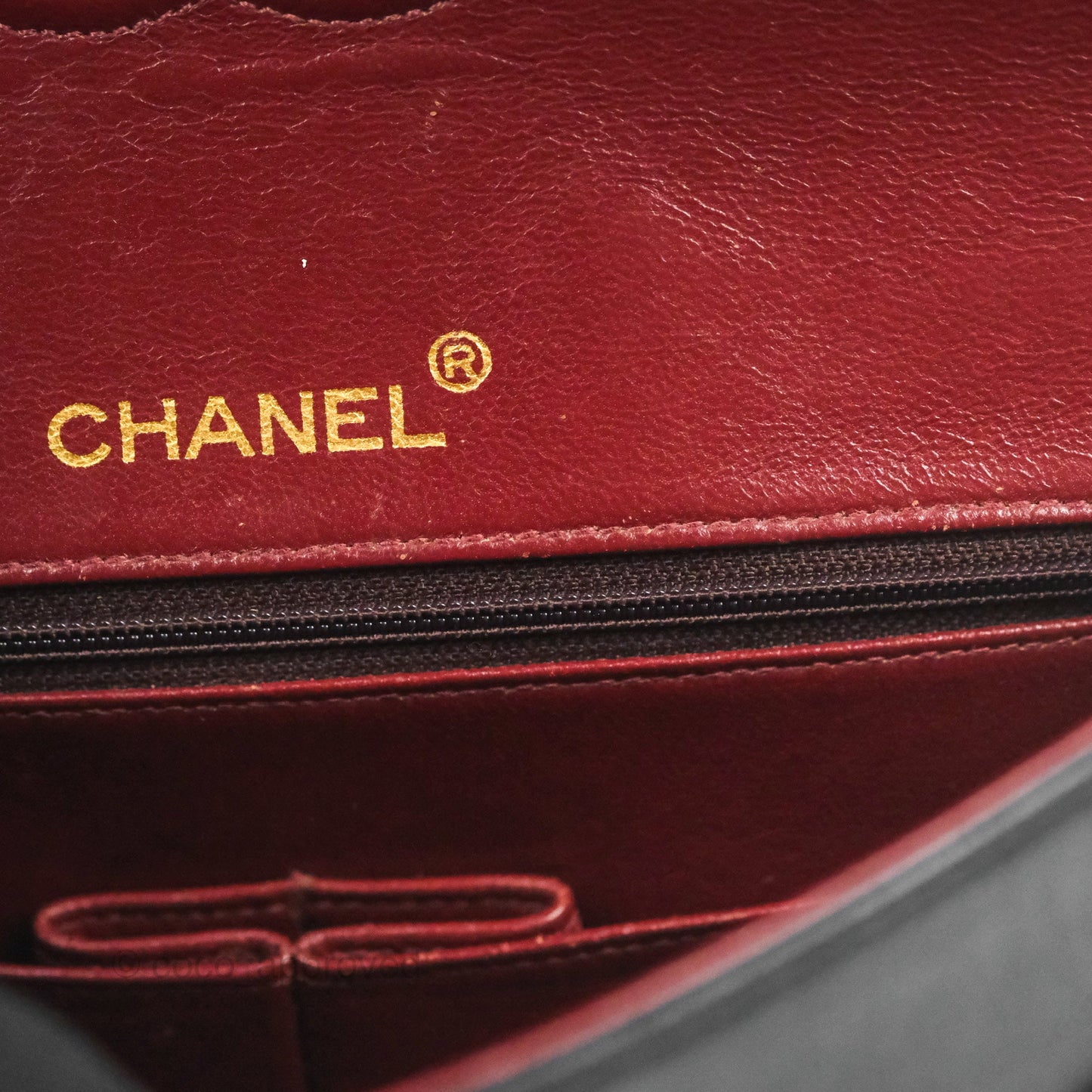 Chanel Vintage Square Flap Bag Black Lambskin 24K Gold Hardware