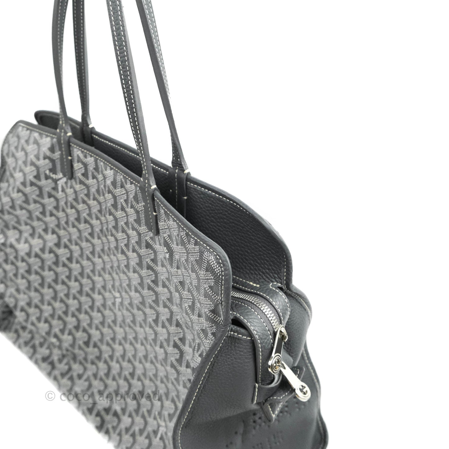 Goyard Goyardine Grey Sac Hardy PM