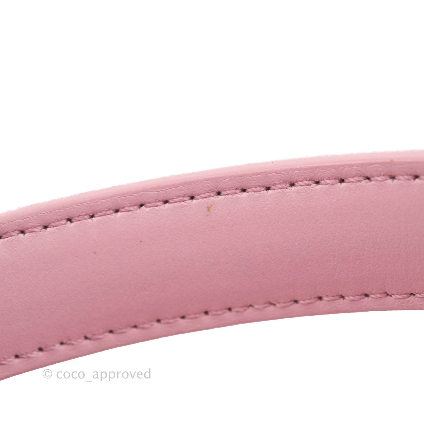 Chanel Stitched Ring My Bag Flap Crossbody Pink Calfskin