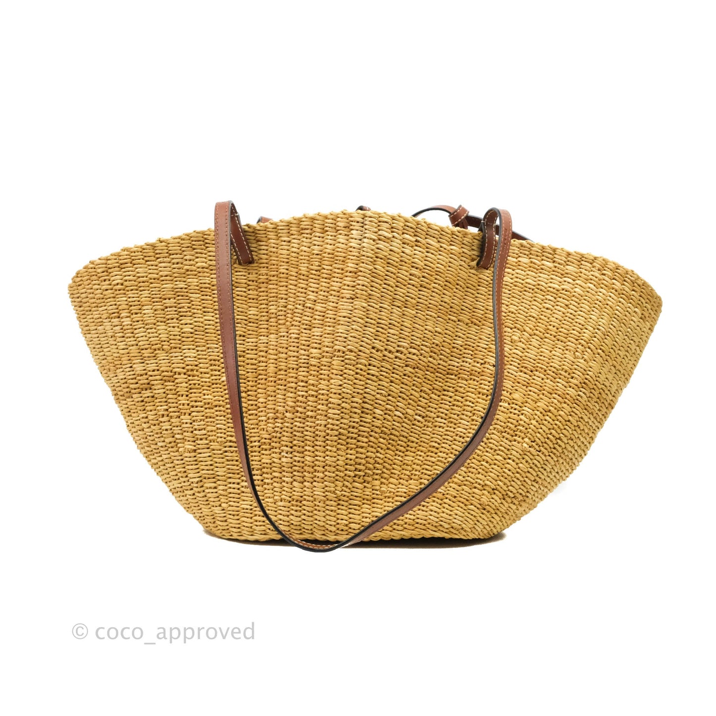 Loewe x Paula’s Ibiza Raffia Shell Basket Bag