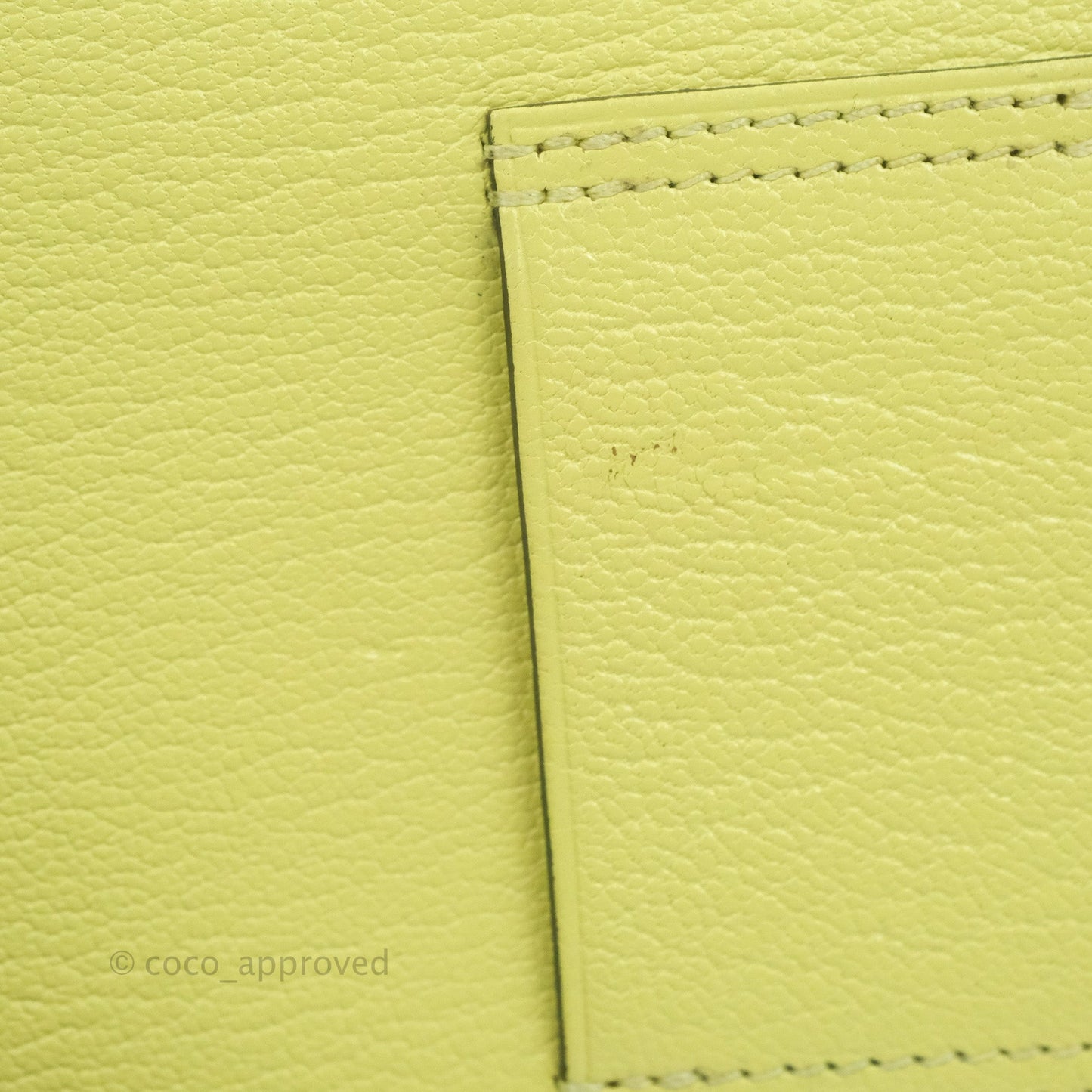 Hermès Roulis Slim Wallet Chevre Mysore Jaune Bourgeon Gold Hardware