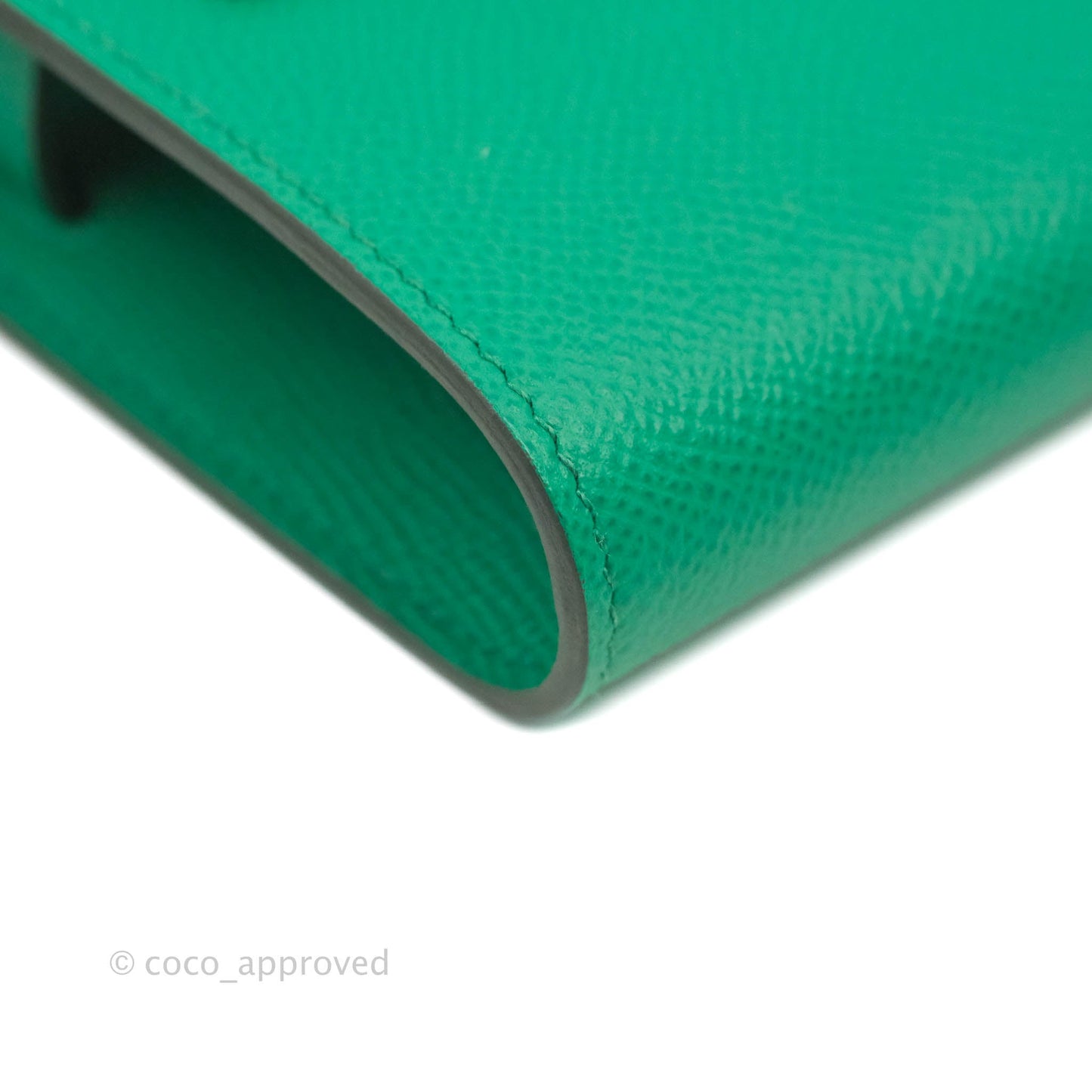 Hermès Kelly To Go Wallet Veau Epsom 06 Vert Jade Gold Hardware