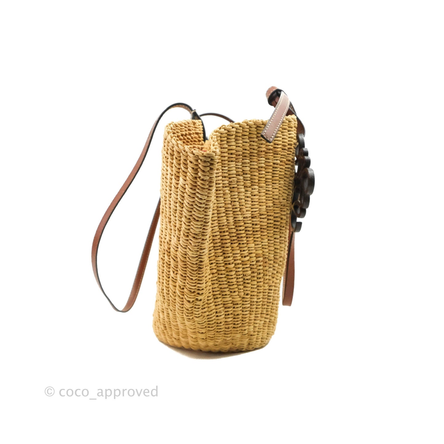 Loewe x Paula’s Ibiza Raffia Shell Basket Bag